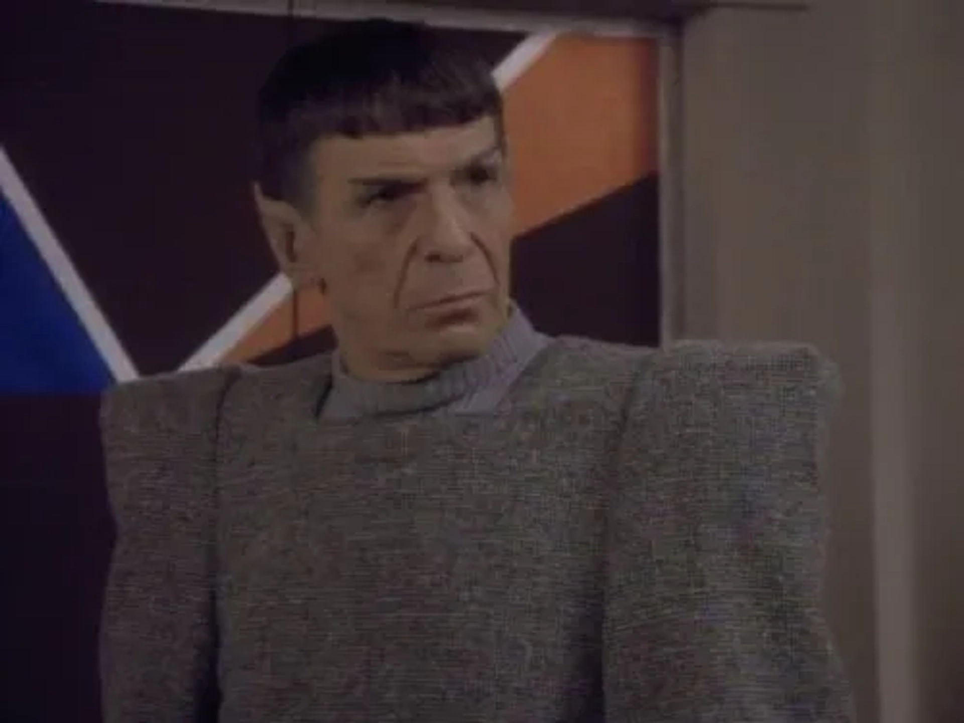 Leonard Nimoy in Star Trek: The Next Generation (1987)