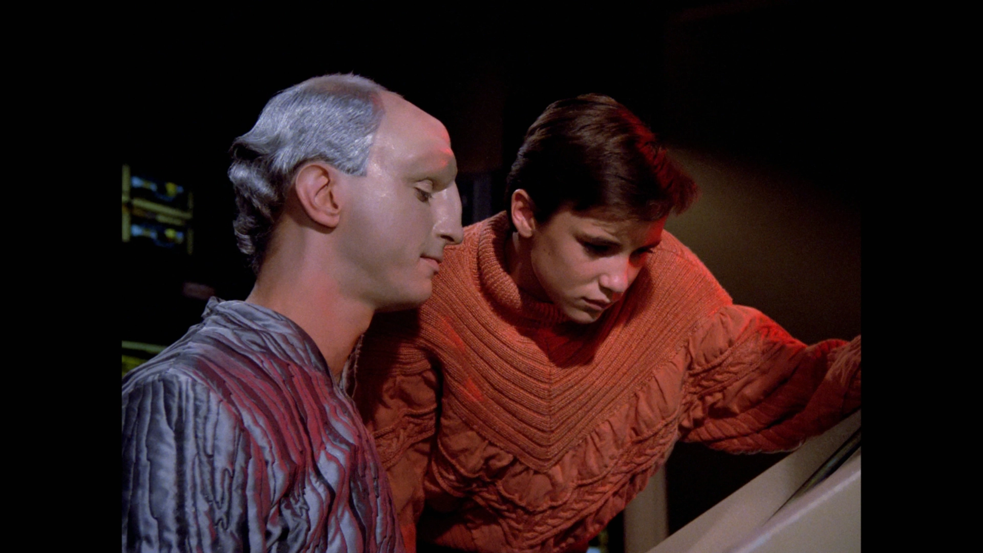 Wil Wheaton and Eric Menyuk in Star Trek: The Next Generation (1987)