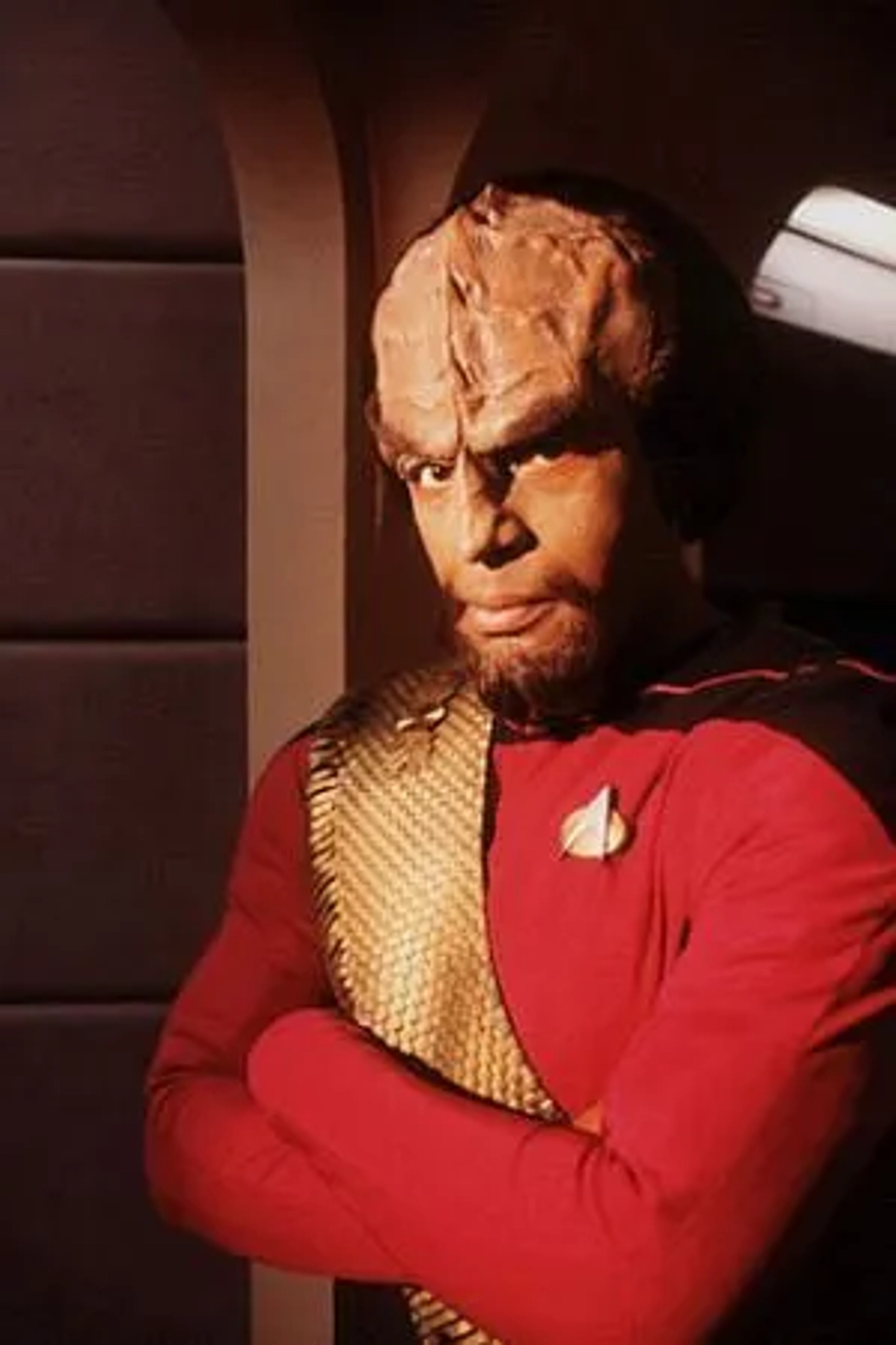 "Star Trek" Next Generation Michael Dorn 1987 Paramount