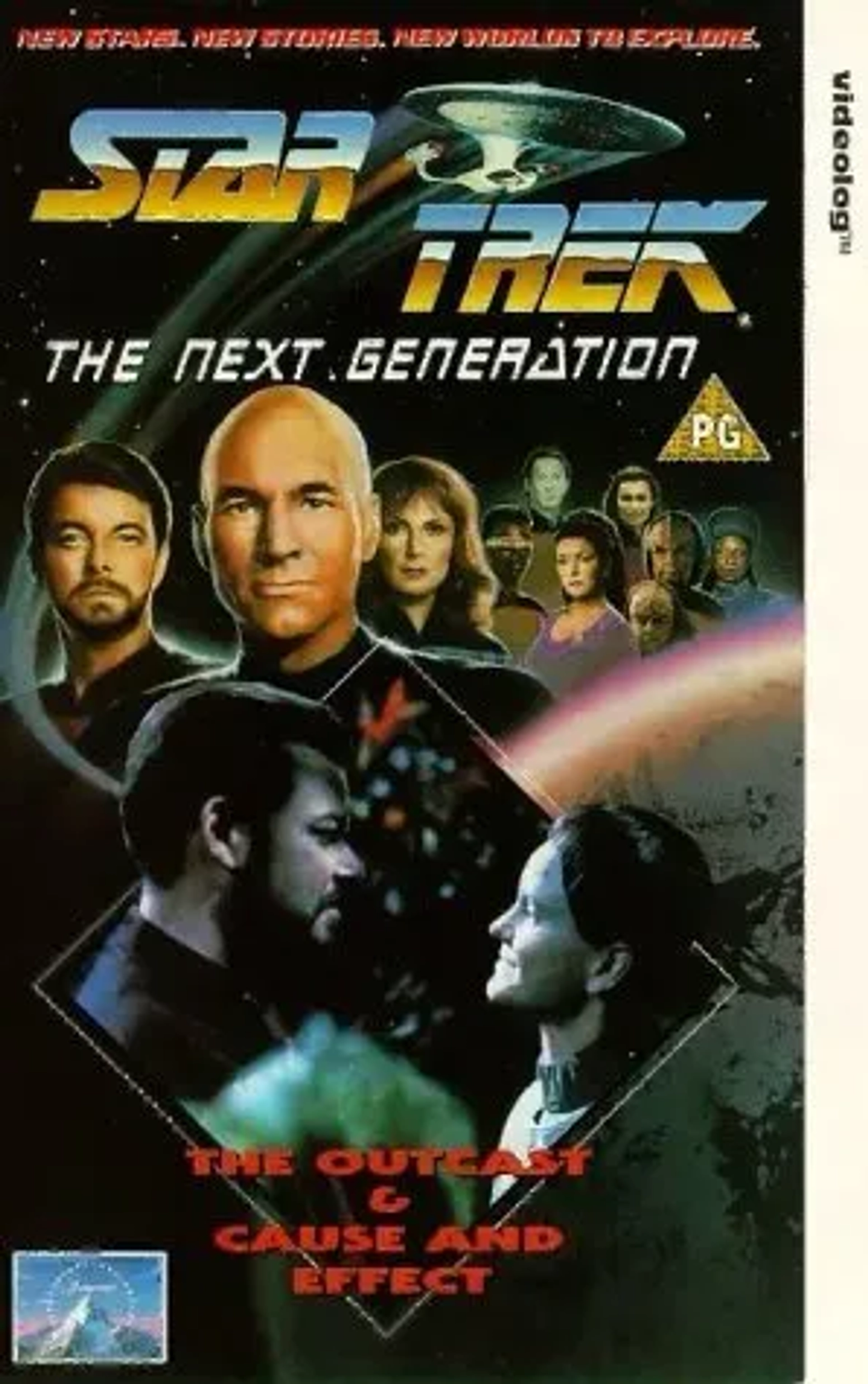 Whoopi Goldberg, Michael Dorn, Jonathan Frakes, Gates McFadden, Marina Sirtis, Brent Spiner, LeVar Burton, and Patrick Stewart in Star Trek: The Next Generation (1987)