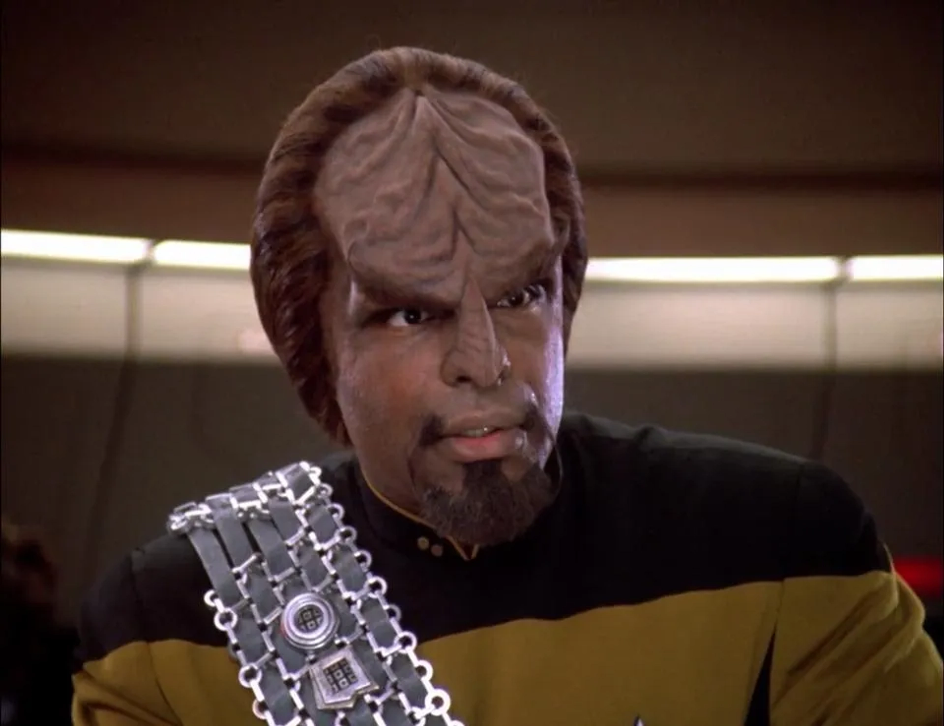 Michael Dorn in Star Trek: The Next Generation (1987)