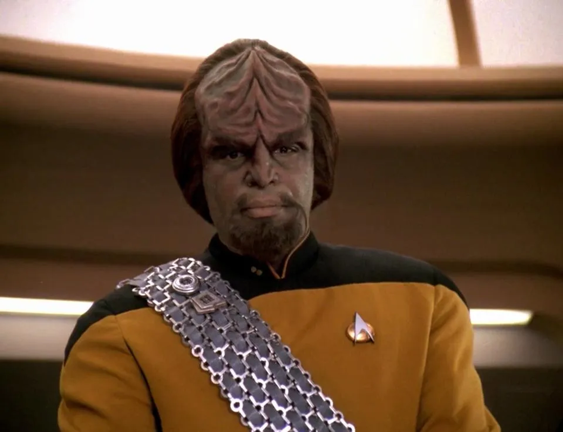 Michael Dorn in Star Trek: The Next Generation (1987)