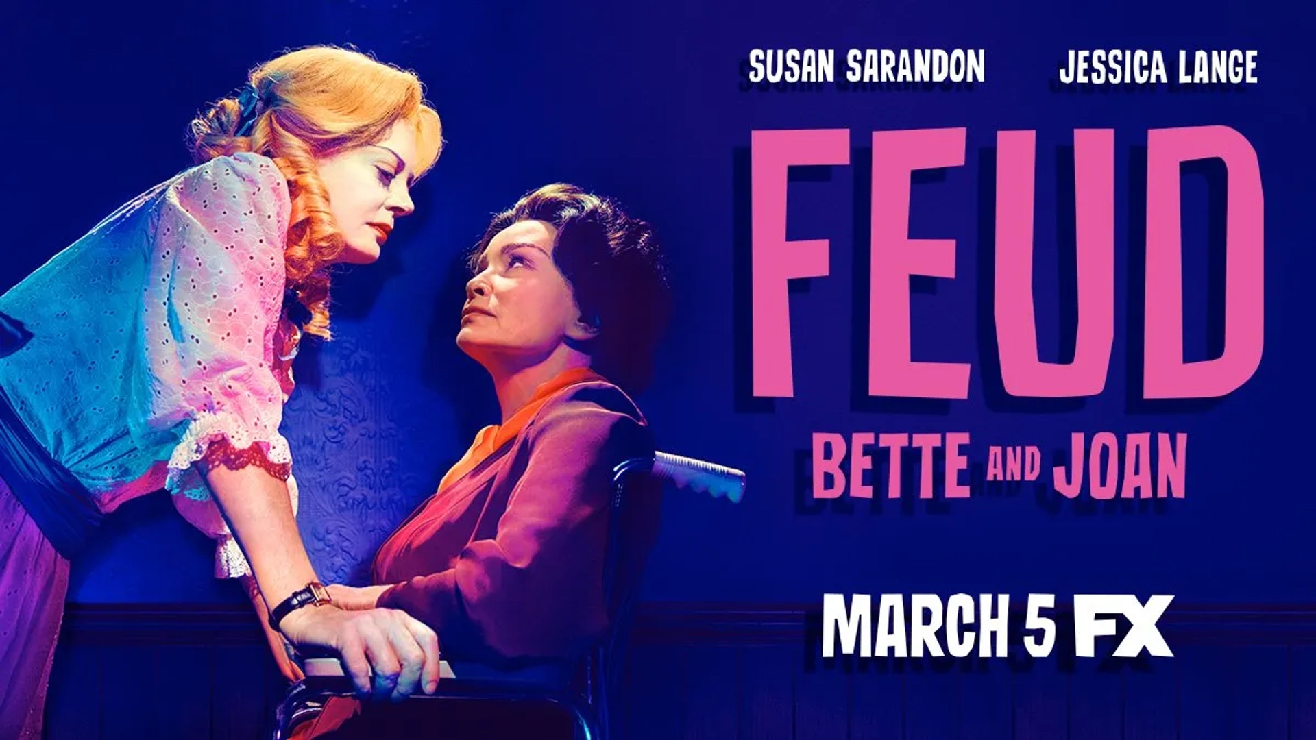 Susan Sarandon and Jessica Lange in Feud (2017)