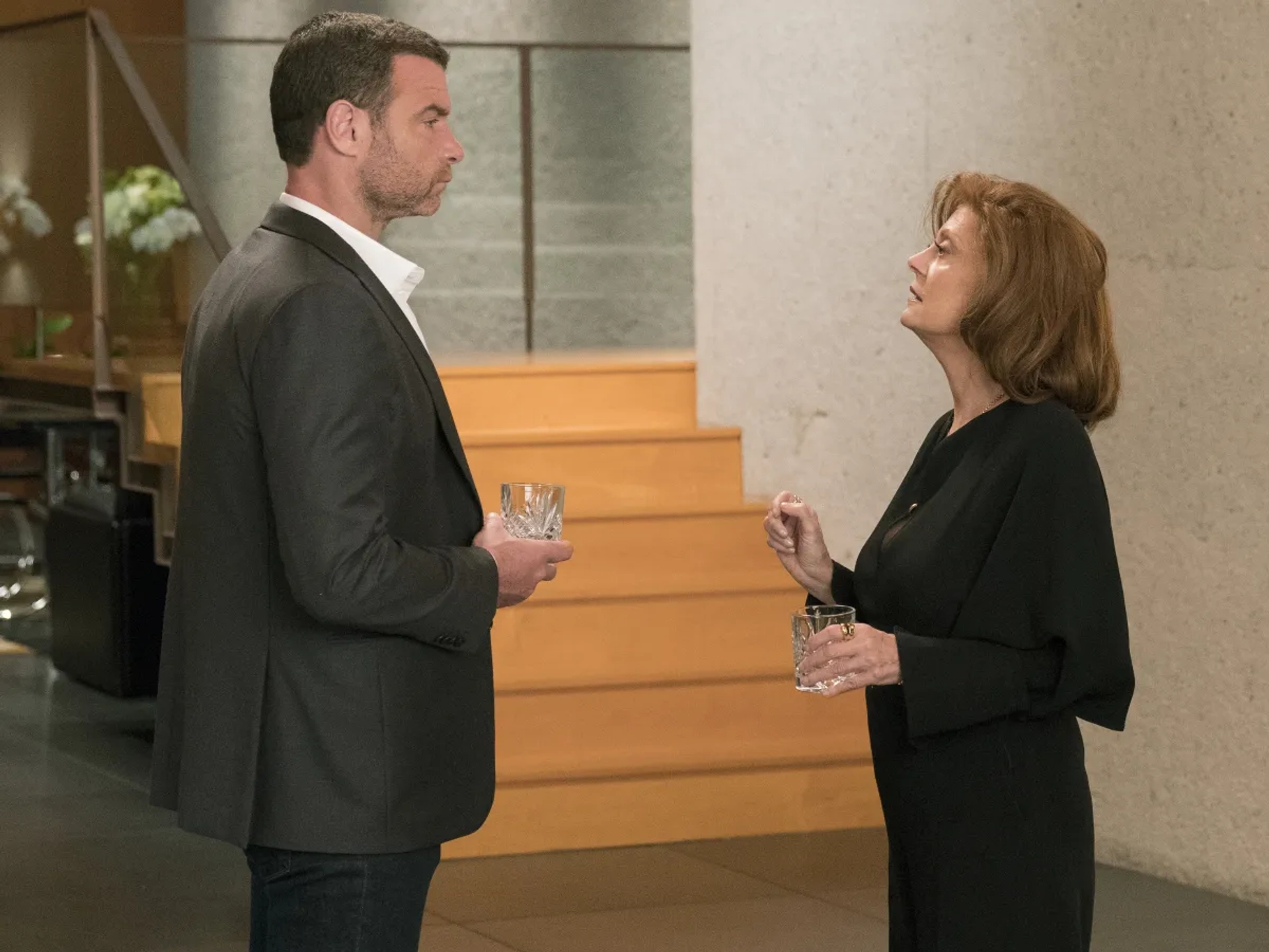 Susan Sarandon and Liev Schreiber in Ray Donovan (2013)