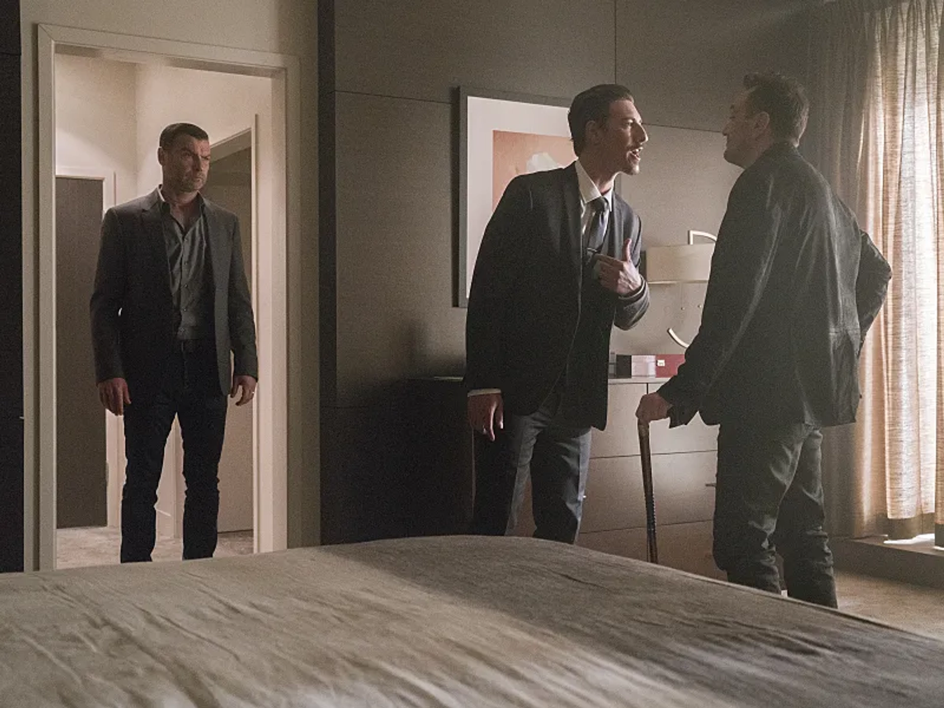 Hank Azaria, Liev Schreiber, and Eric Balfour in Ray Donovan (2013)