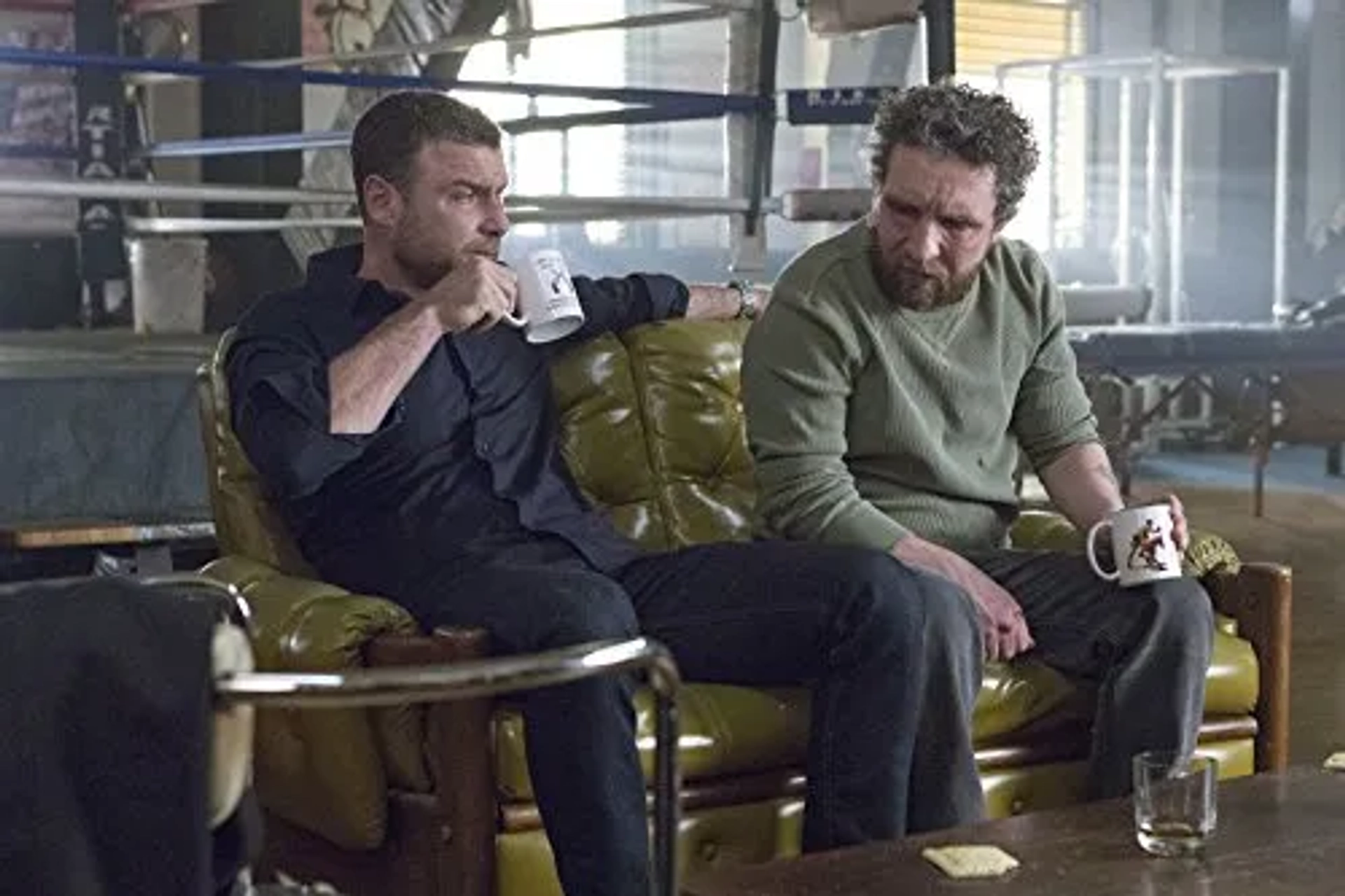 Liev Schreiber and Eddie Marsan in Ray Donovan (2013)