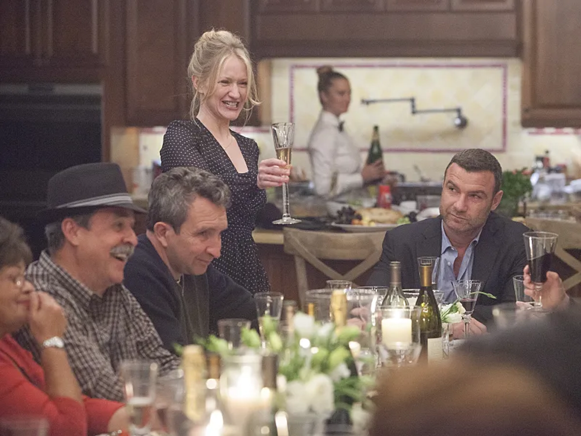 Liev Schreiber, Paula Malcomson, and Eddie Marsan in Ray Donovan (2013)