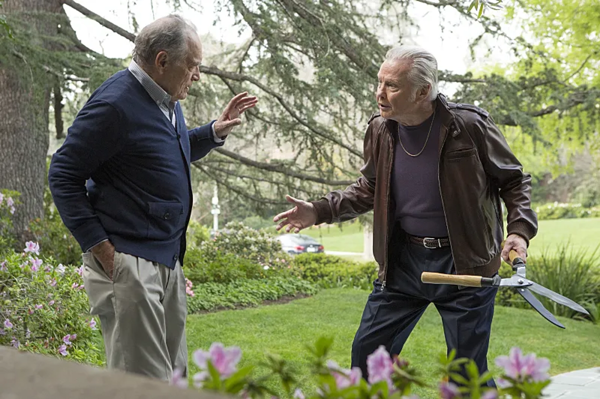 Jon Voight and Tom Bower in Ray Donovan (2013)