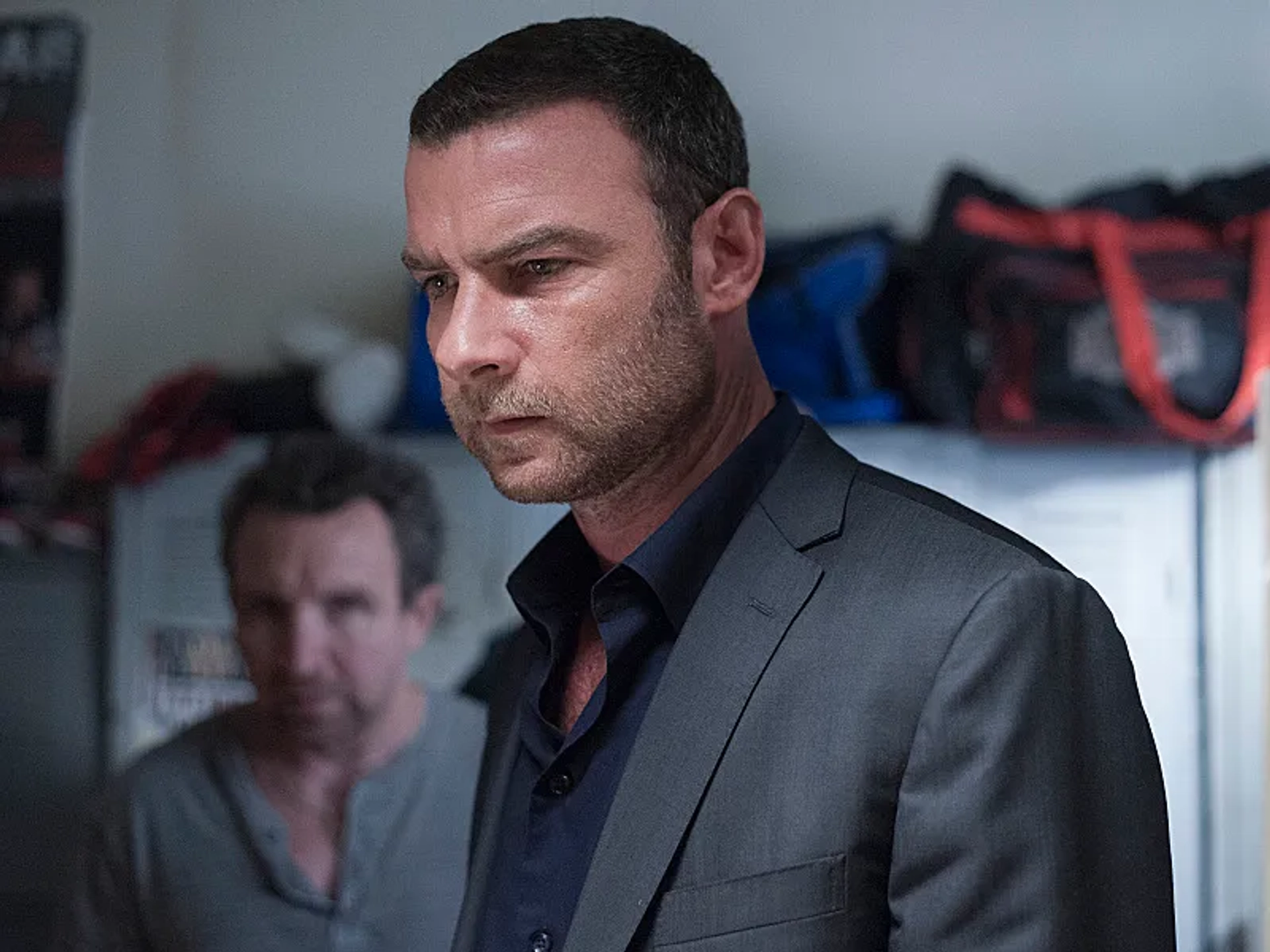 Liev Schreiber and Eddie Marsan in Ray Donovan (2013)