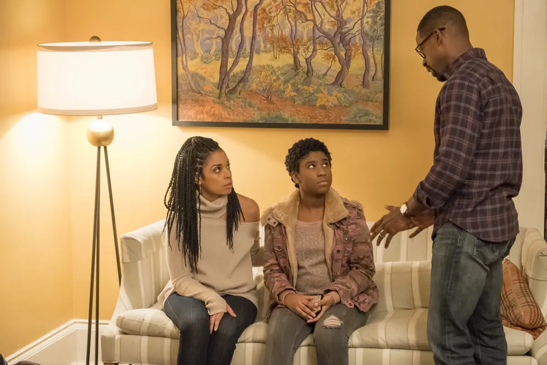 Sterling K. Brown, Susan Kelechi Watson, and Lyric Ross in This Is Us (2016)