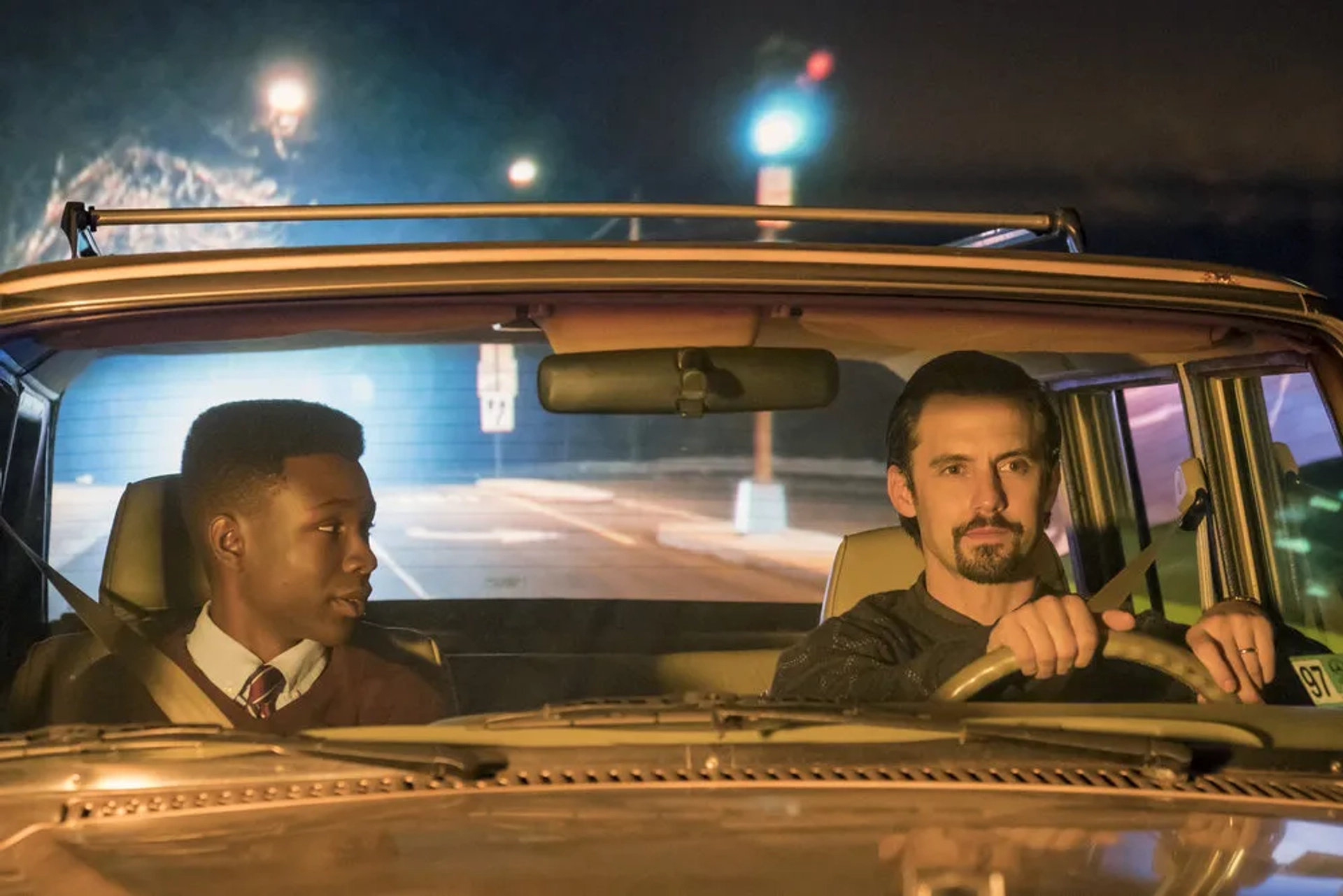 Milo Ventimiglia and Niles Fitch in This Is Us (2016)