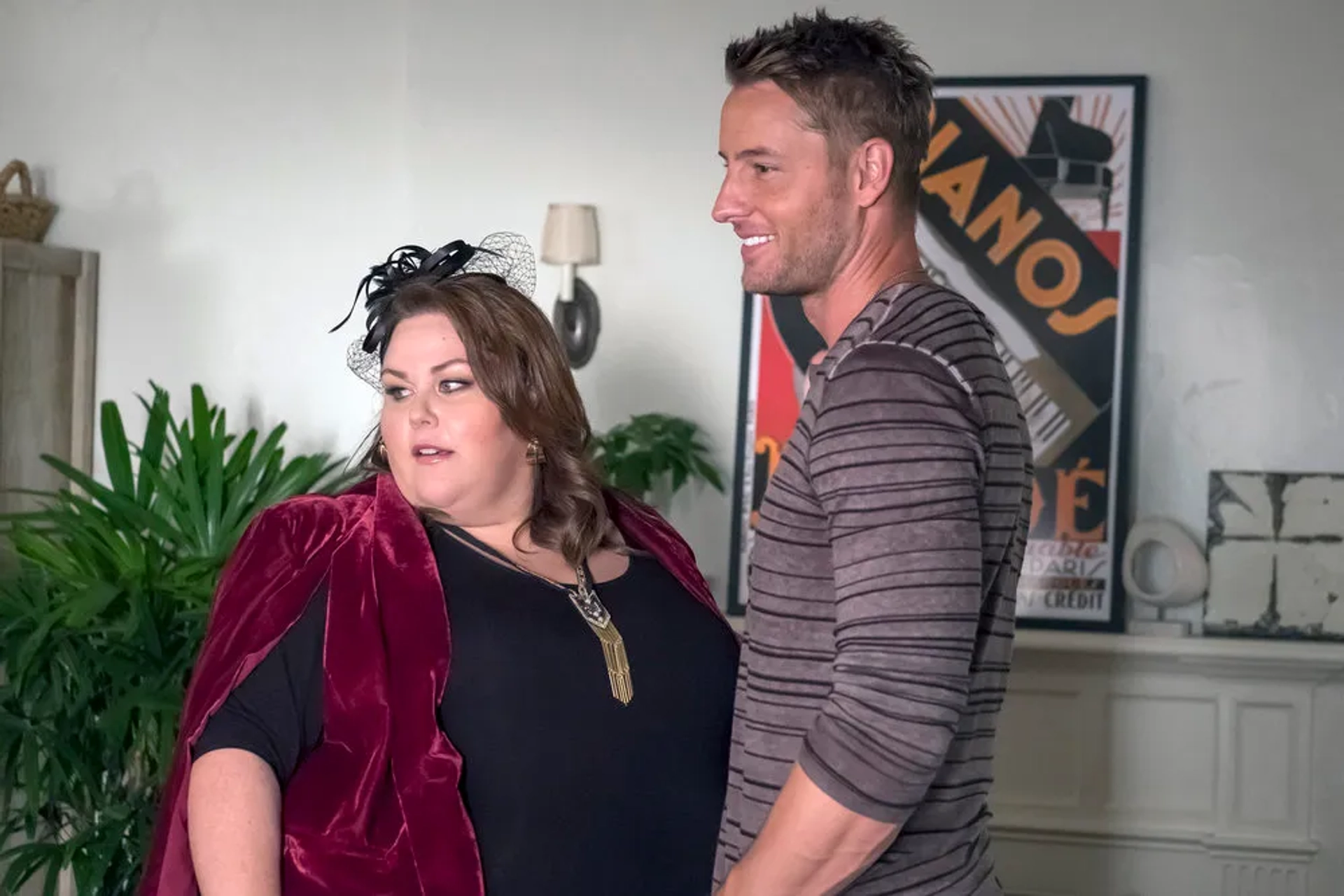 Justin Hartley and Chrissy Metz in This Is Us (2016)