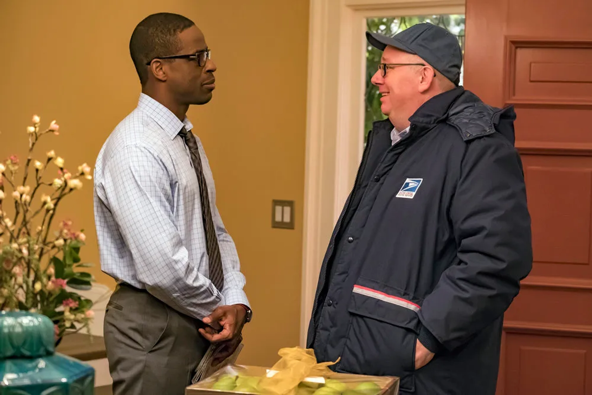 Bill Chott and Sterling K. Brown in This Is Us (2016)