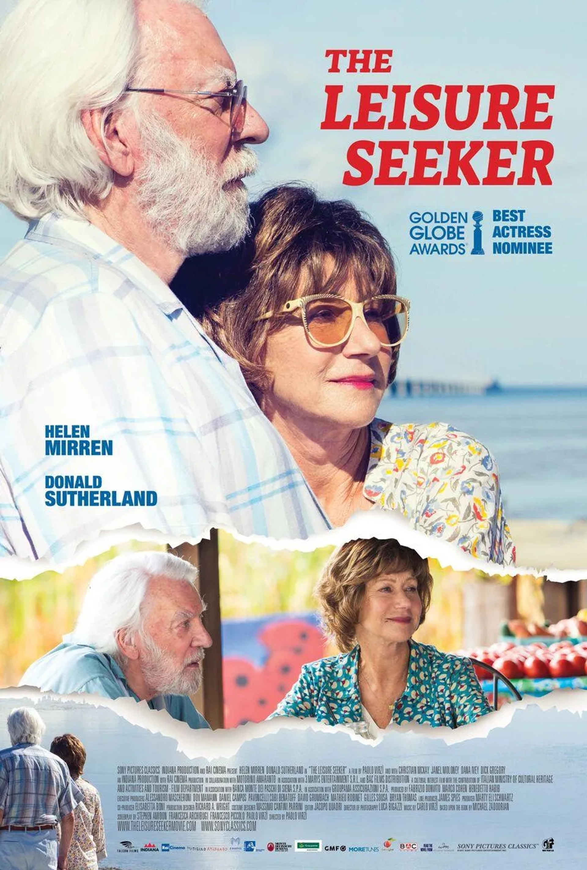 Helen Mirren and Donald Sutherland in The Leisure Seeker (2017)