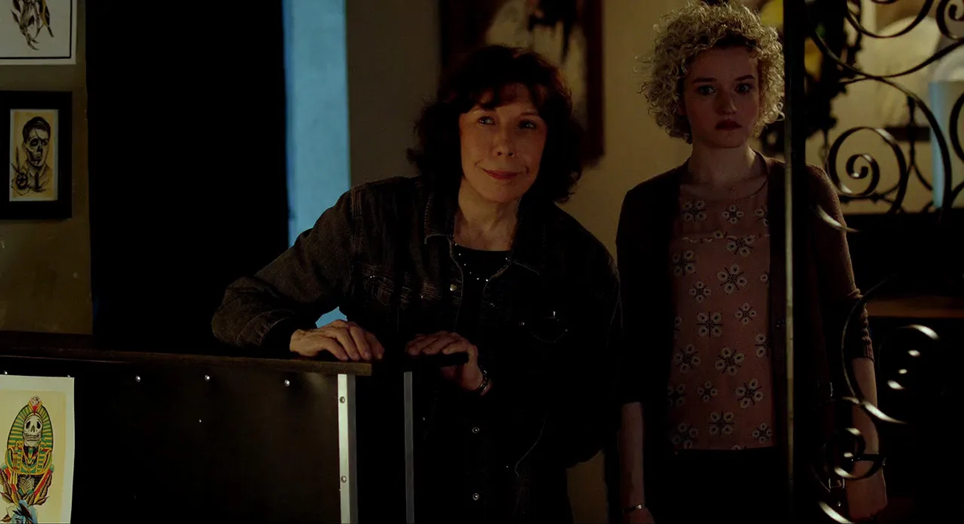 Lily Tomlin and Julia Garner in Grandma (2015)