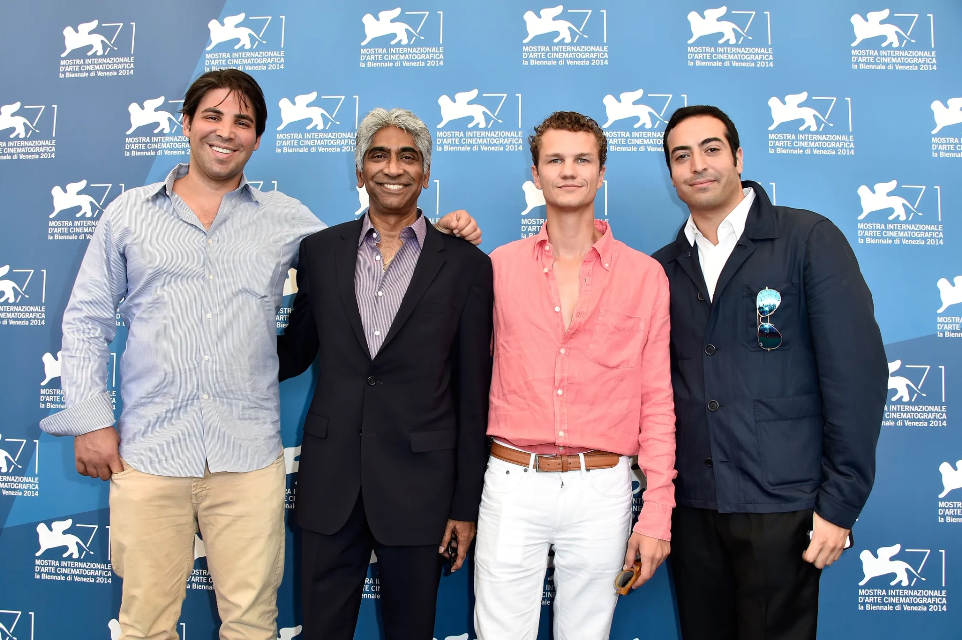 Ashok Amritraj, Kevin Turen, and Mohammed Al Turki at an event for 99 Homes (2014)