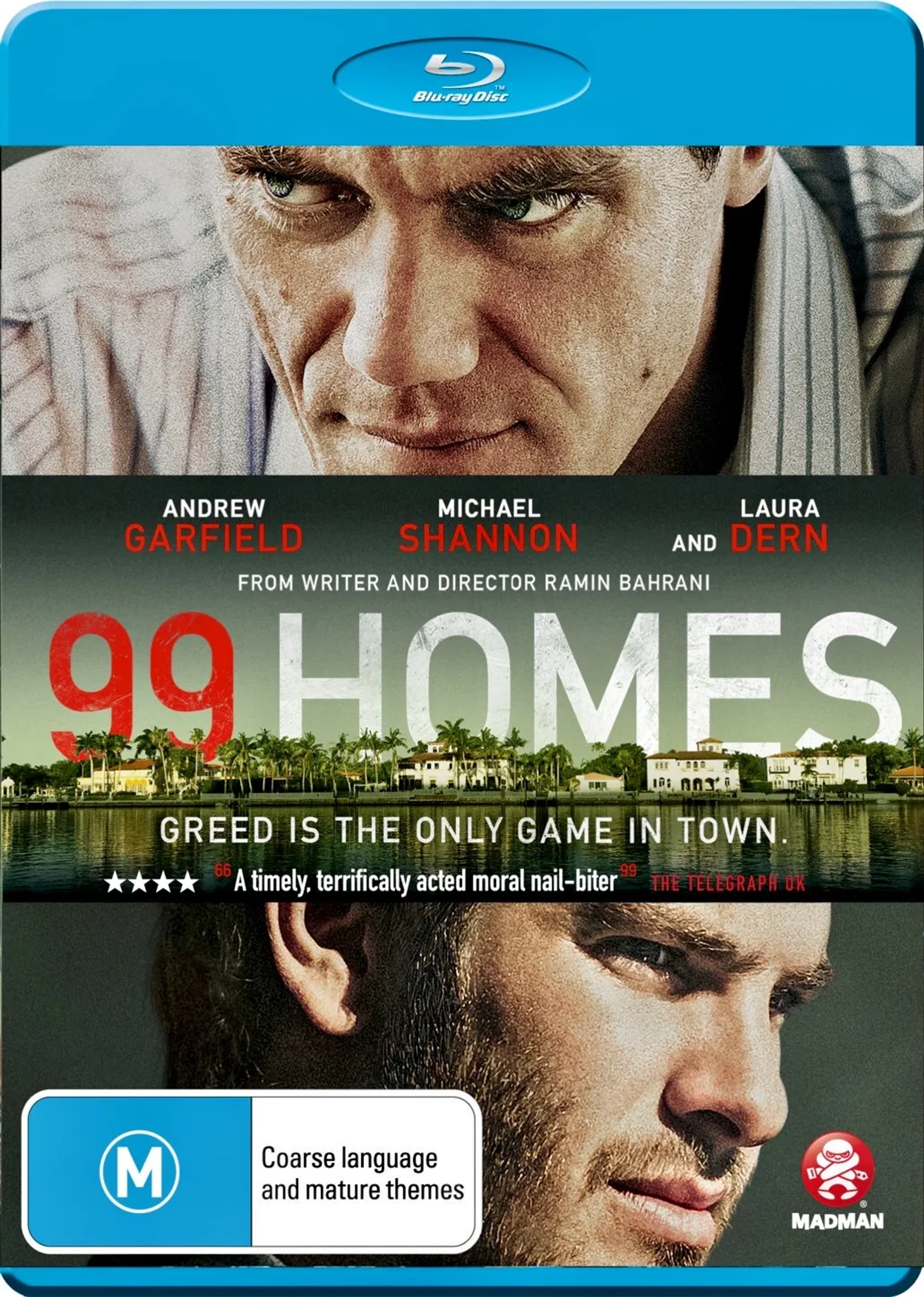 Michael Shannon and Andrew Garfield in 99 Homes (2014)