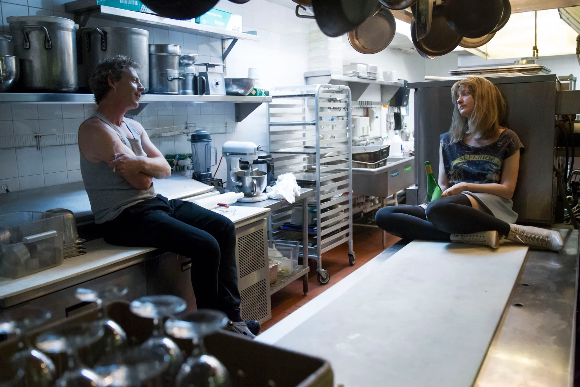 Ben Mendelsohn and Andrea Riseborough in Bloodline (2015)