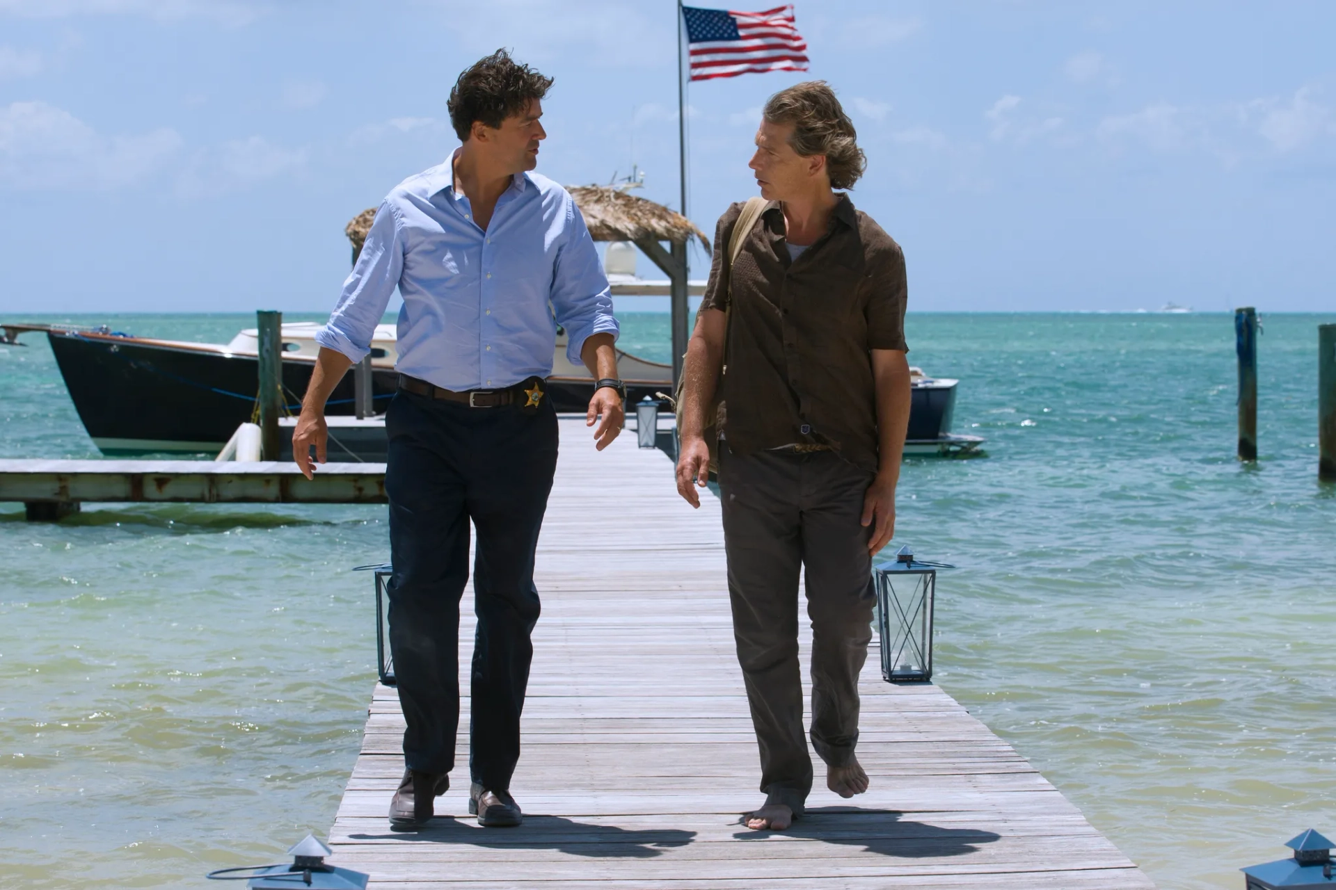 Kyle Chandler and Ben Mendelsohn in Bloodline (2015)