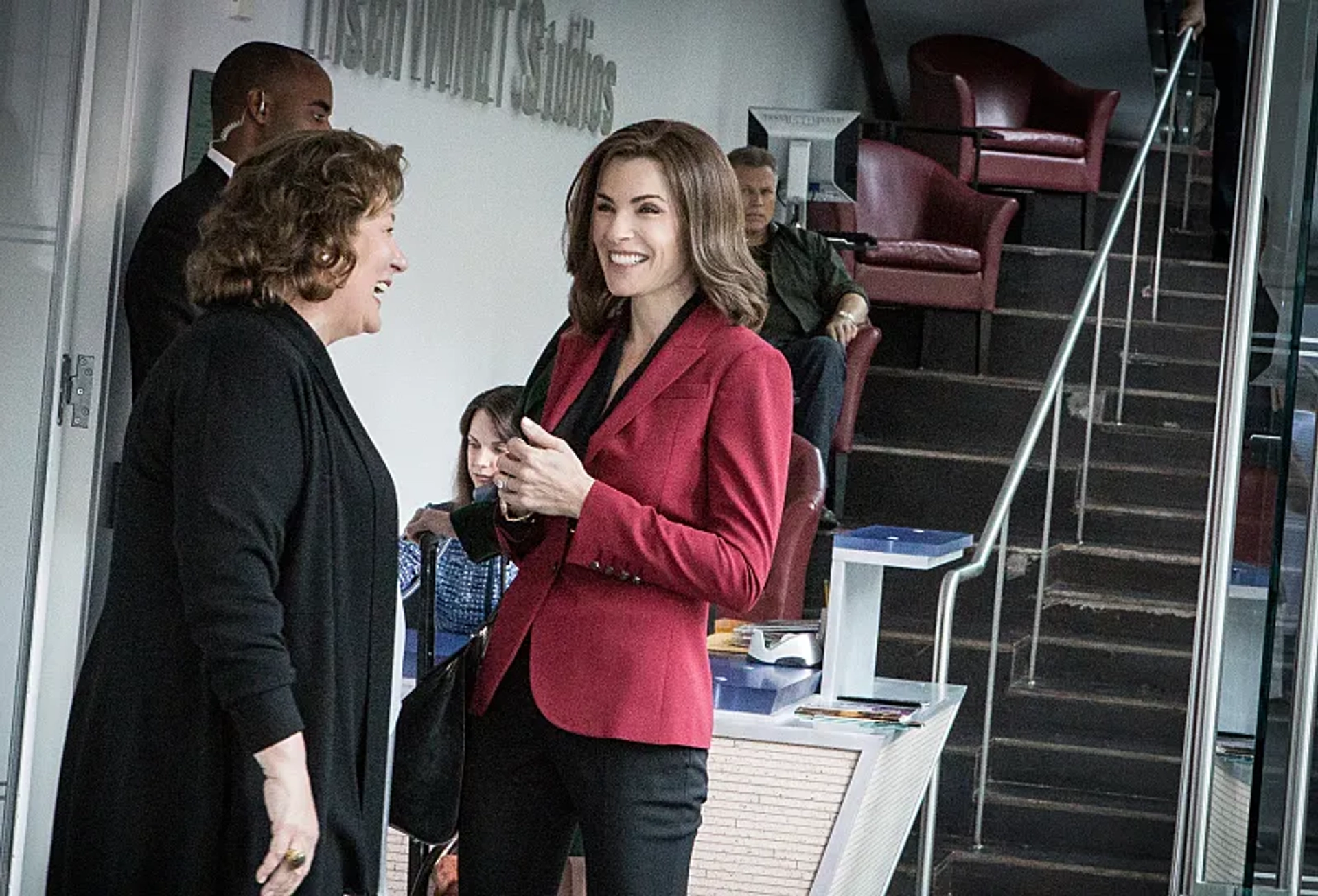 Julianna Margulies and Margo Martindale in The Good Wife (2009)