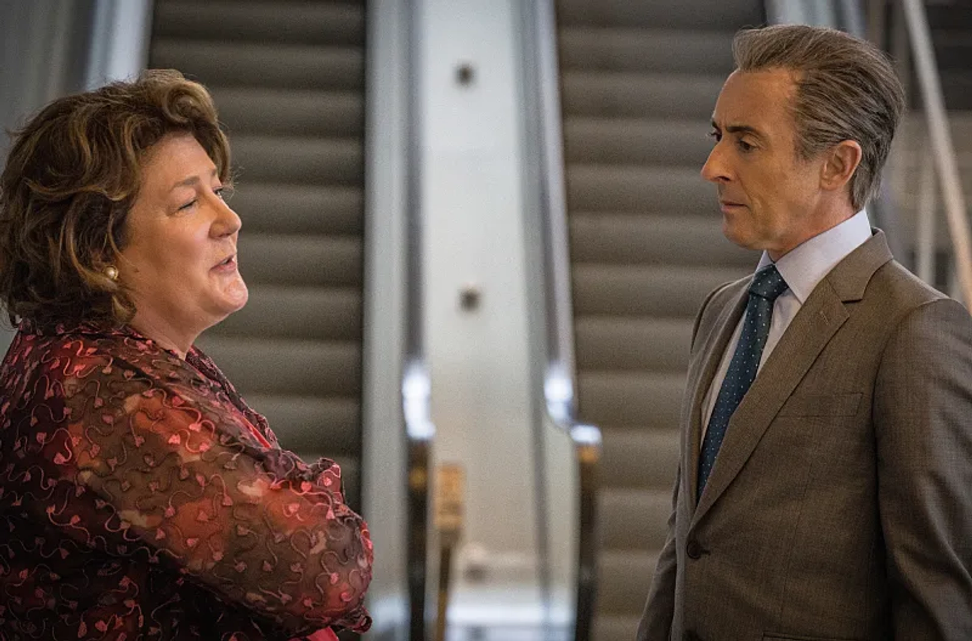 Alan Cumming and Margo Martindale in The Good Wife (2009)