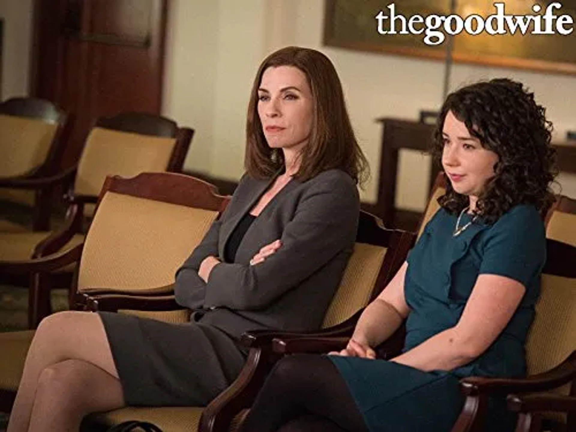 Julianna Margulies and Sarah Steele in The Good Wife (2009)