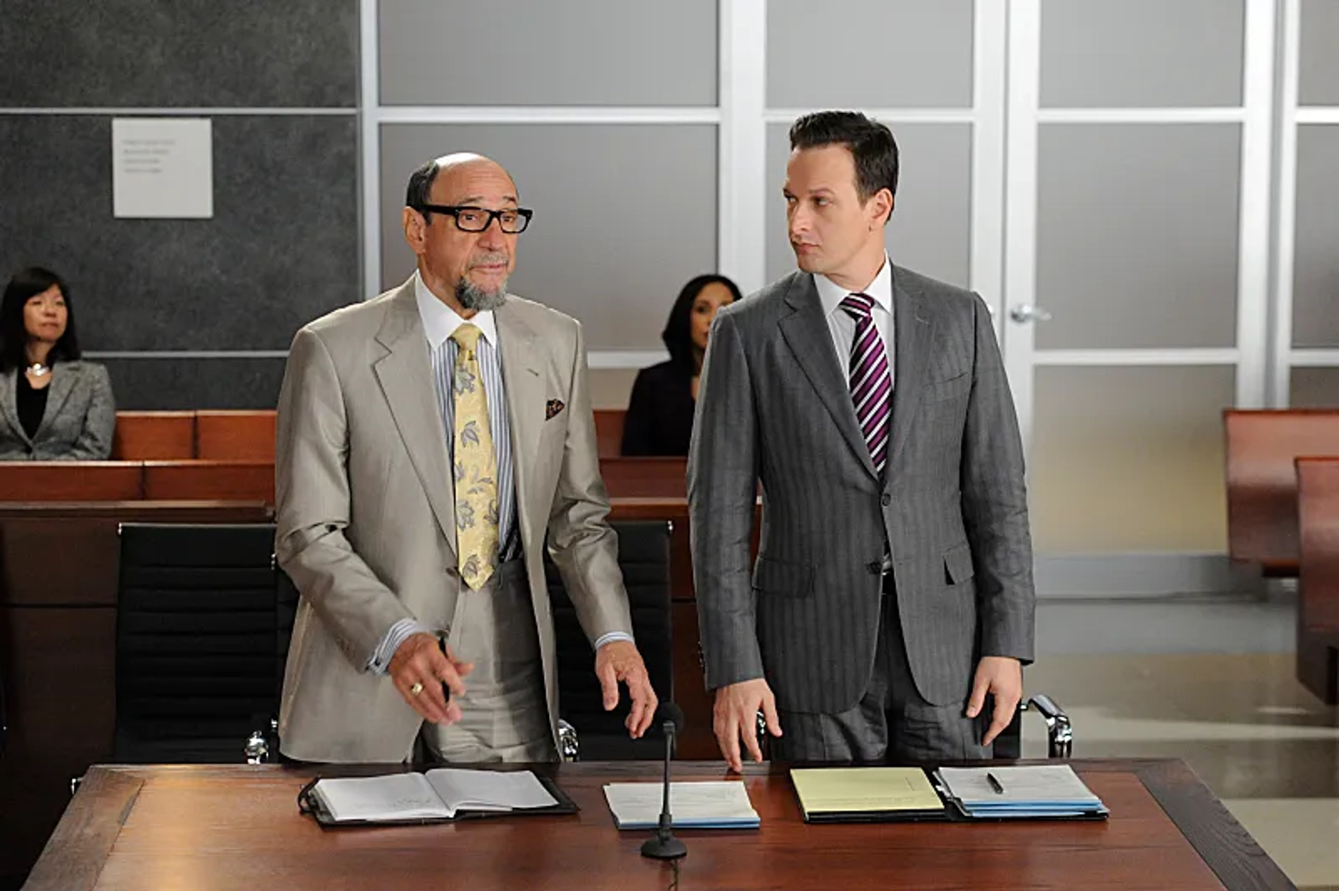 F. Murray Abraham and Josh Charles in The Good Wife (2009)