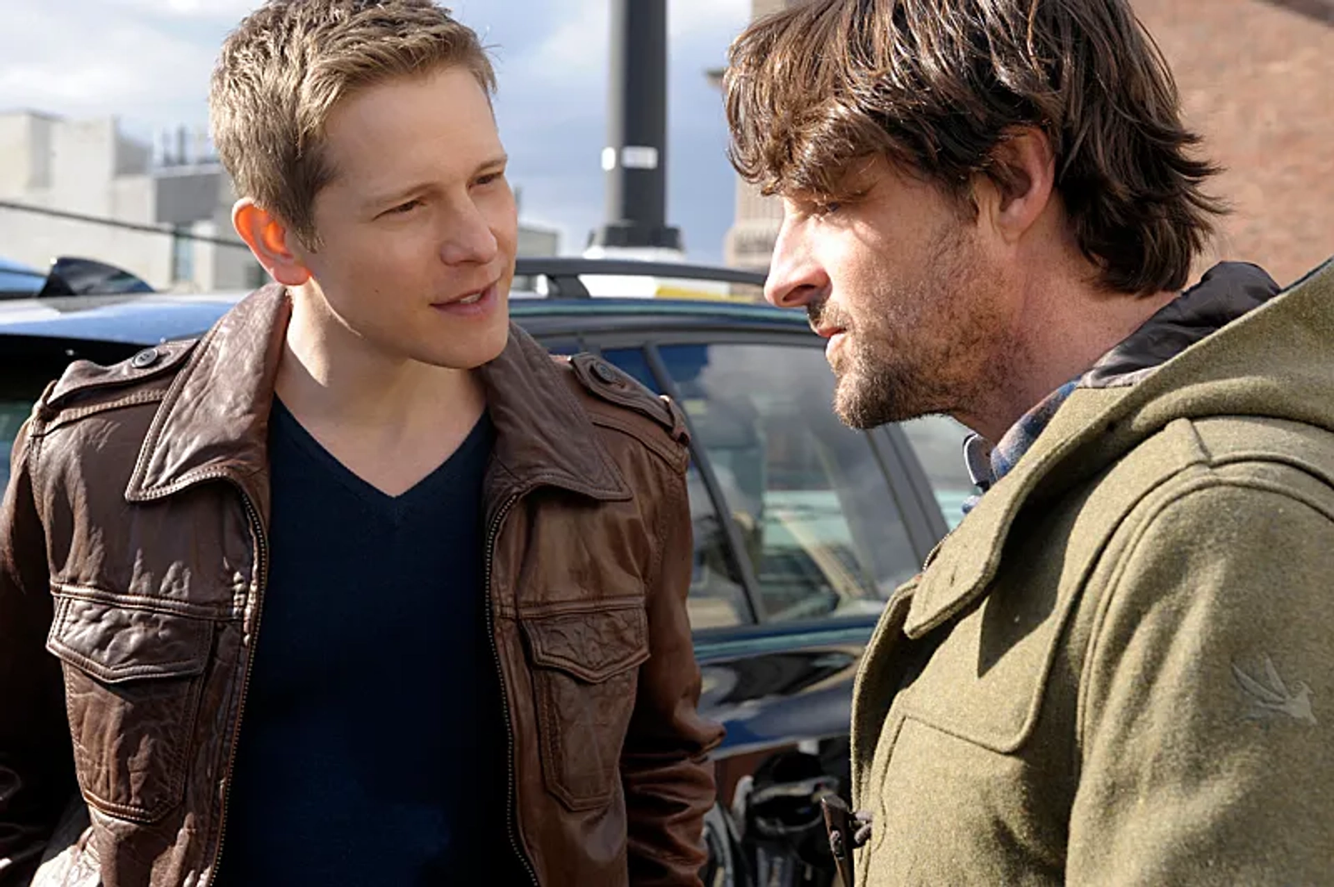 Matt Czuchry and Tim Guinee in The Good Wife (2009)