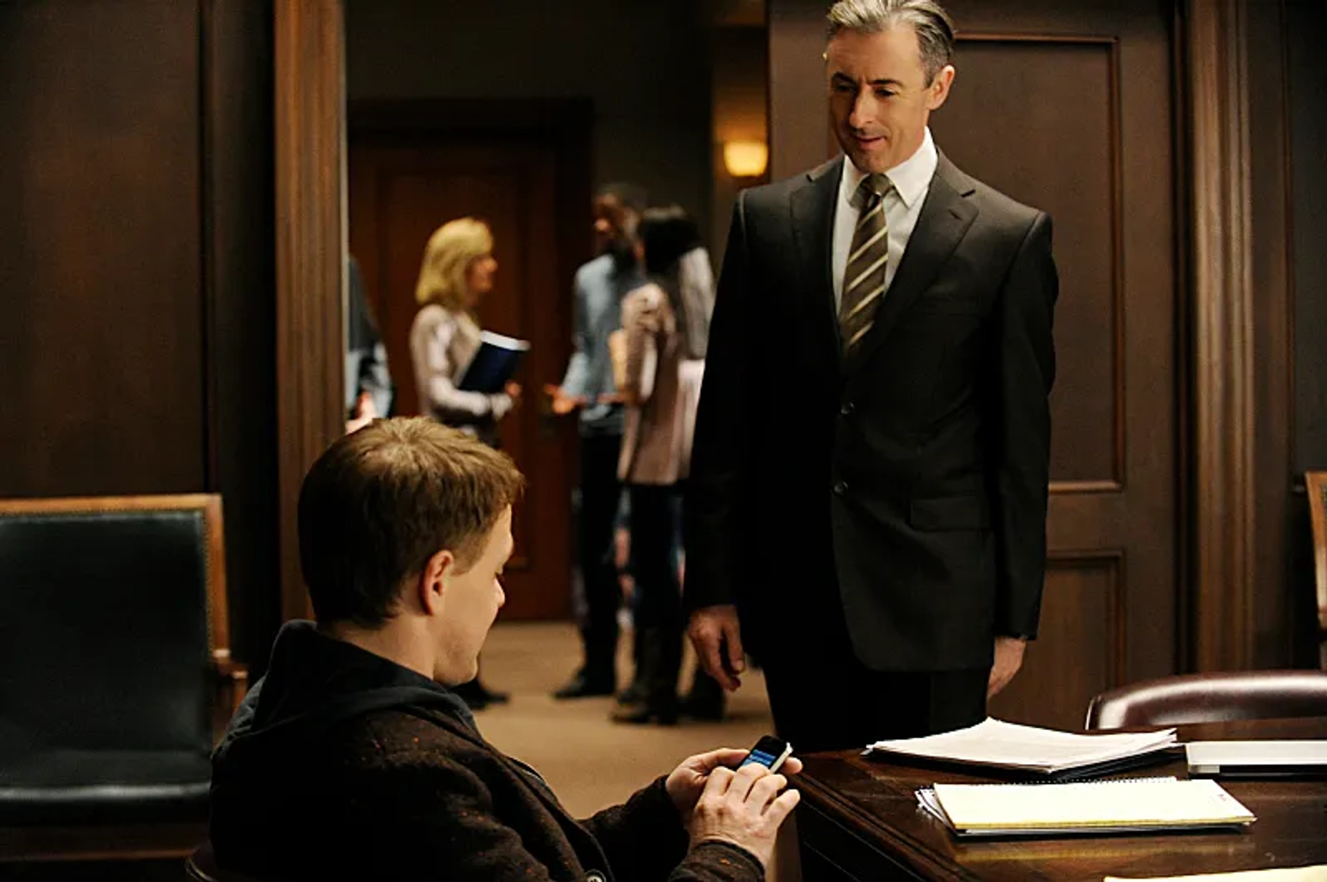 Alan Cumming and T.R. Knight in The Good Wife (2009)