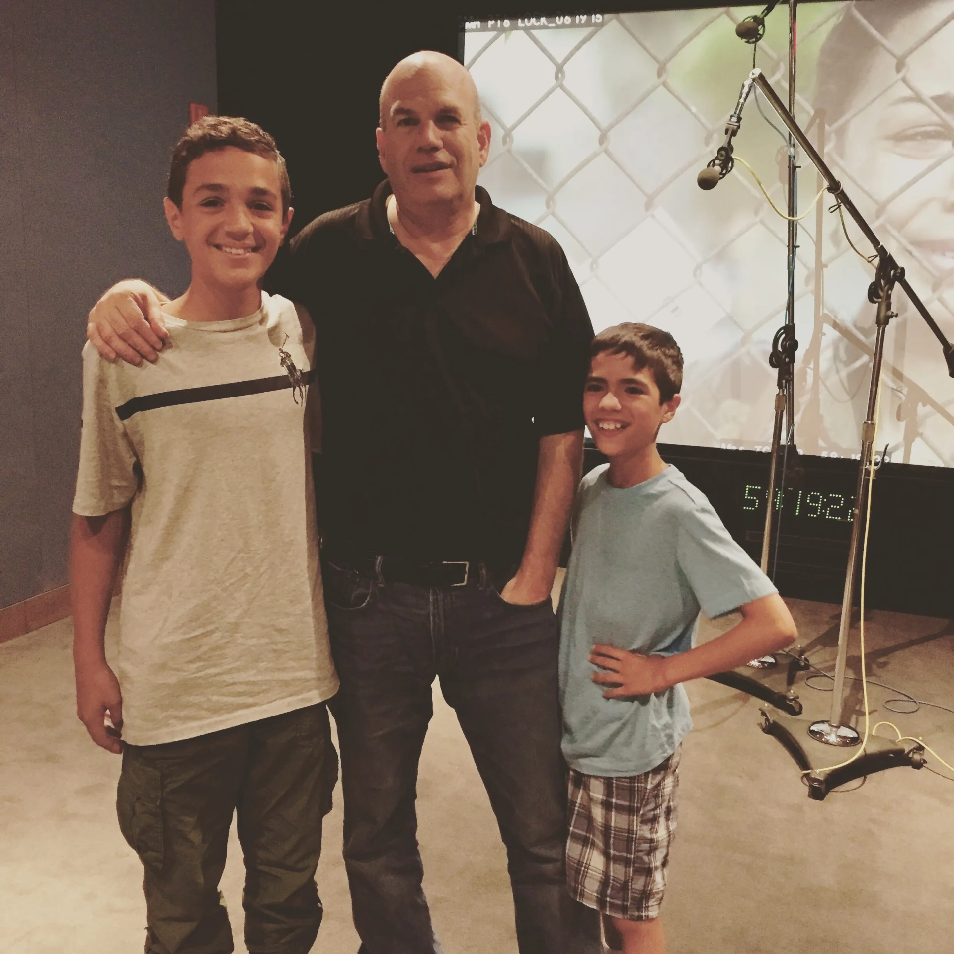 ADR session for Show Me A Hero David Simon, David Iacono, Aidan Britto 6/2015