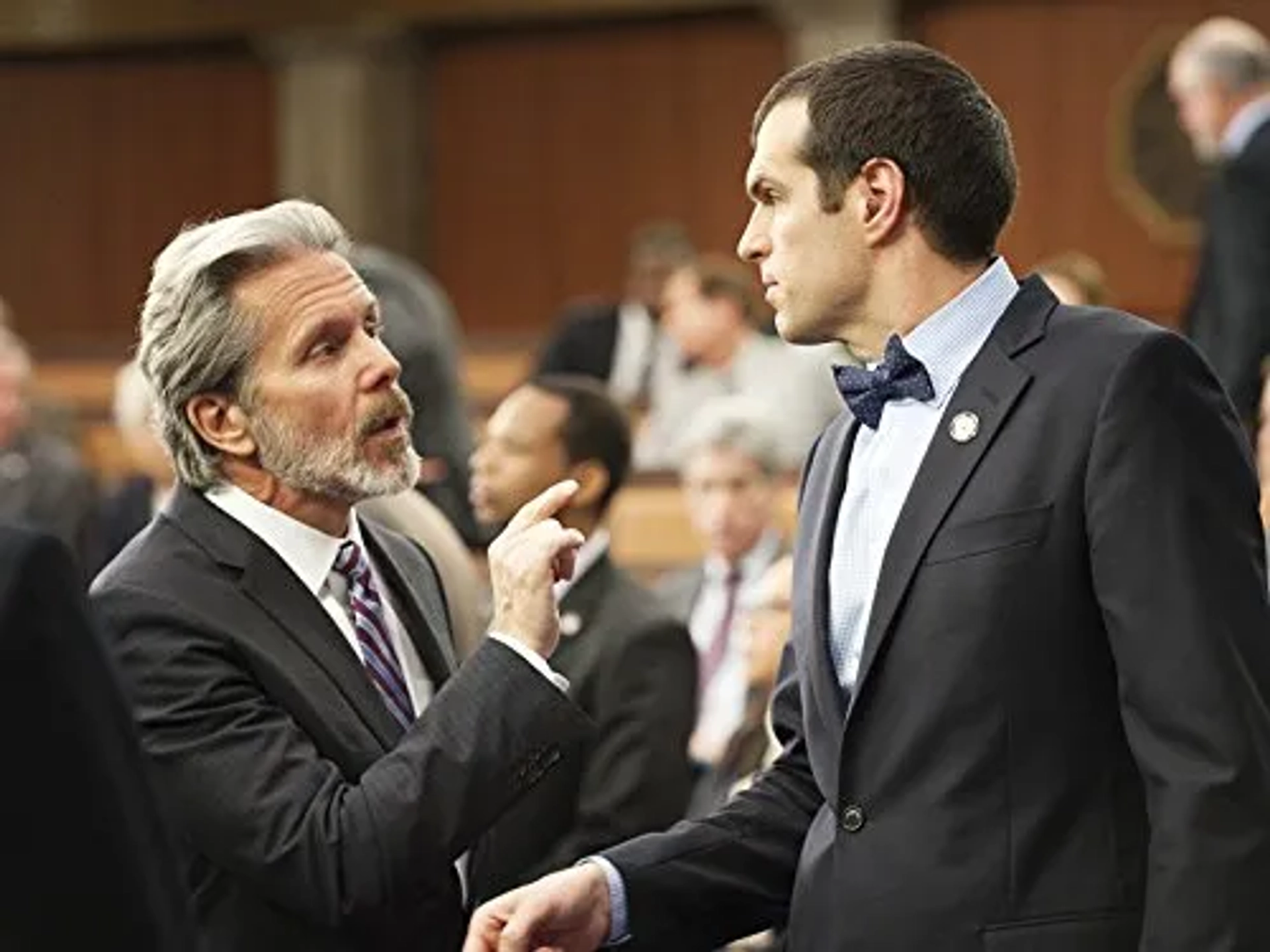 Gary Cole and Timothy Simons in Veep (2012)