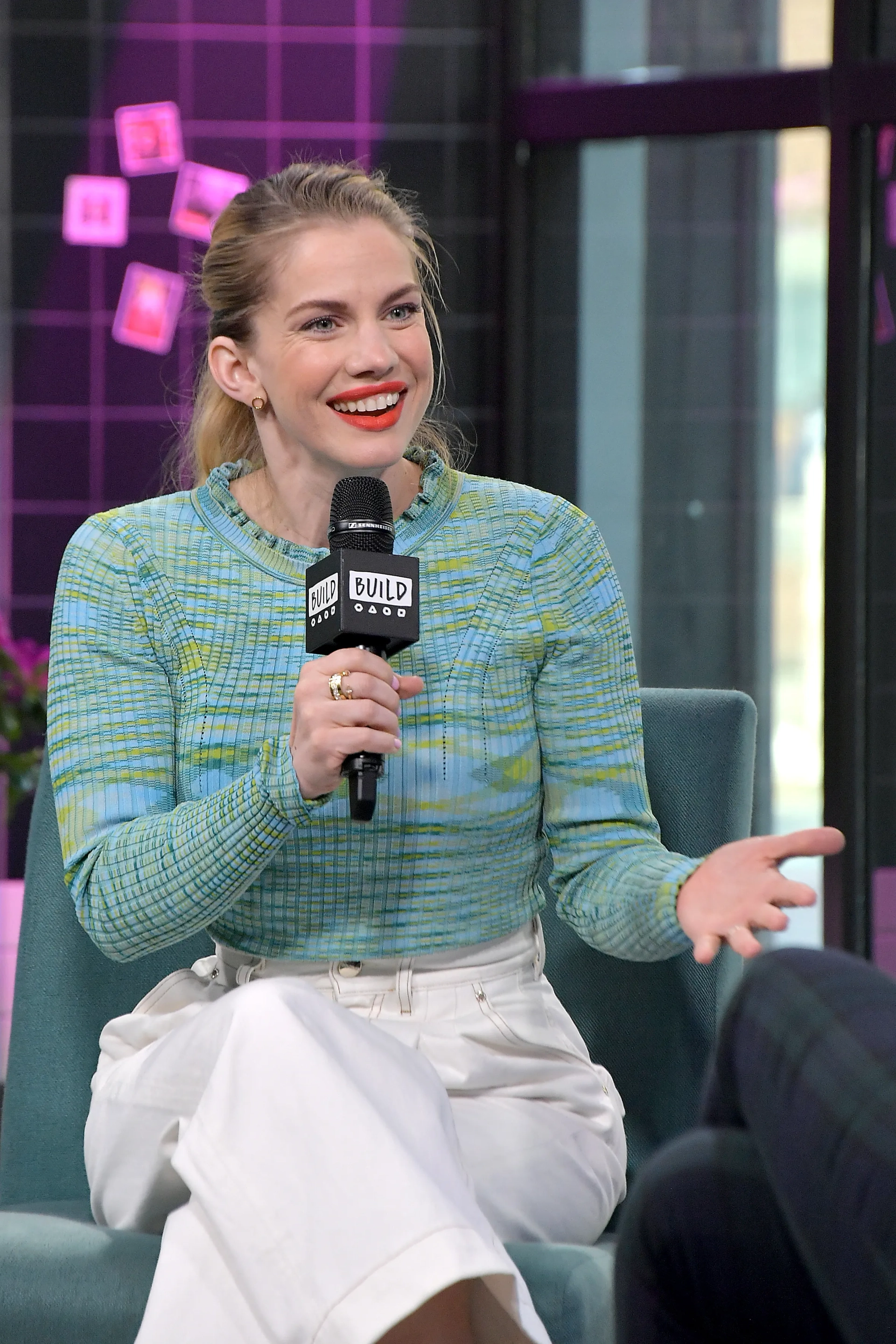 Anna Chlumsky at an event for Veep (2012)