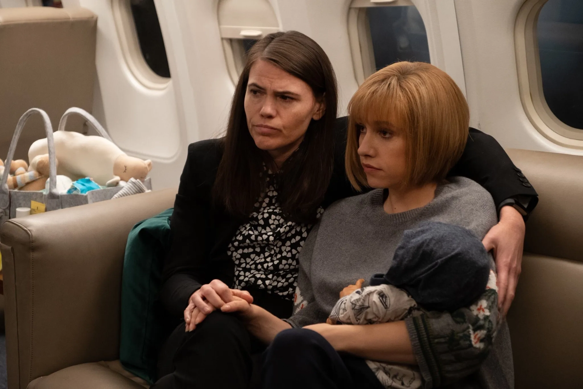 Clea DuVall and Sarah Sutherland in Veep (2012)