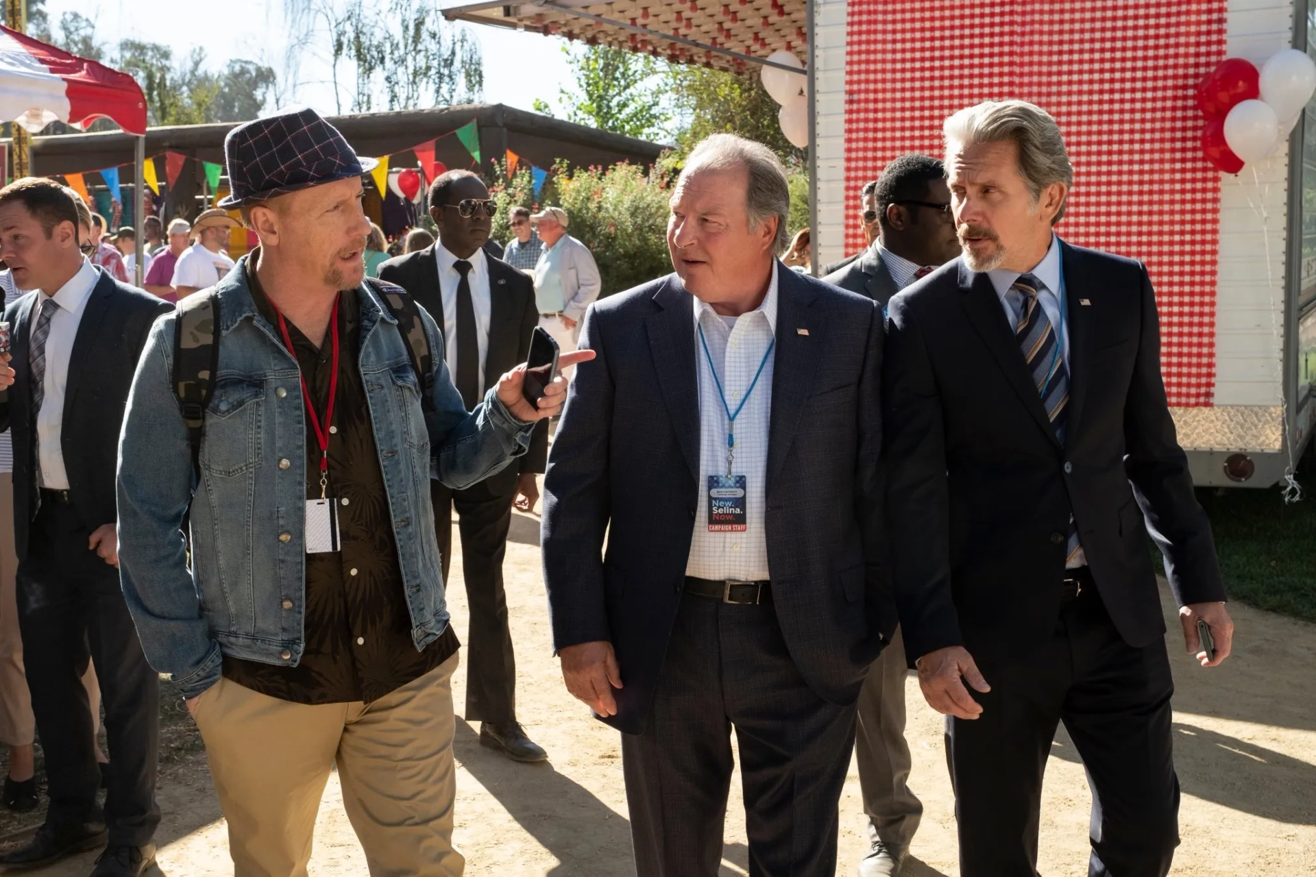 Gary Cole, Kevin Dunn, and Matt Walsh in Veep (2012)