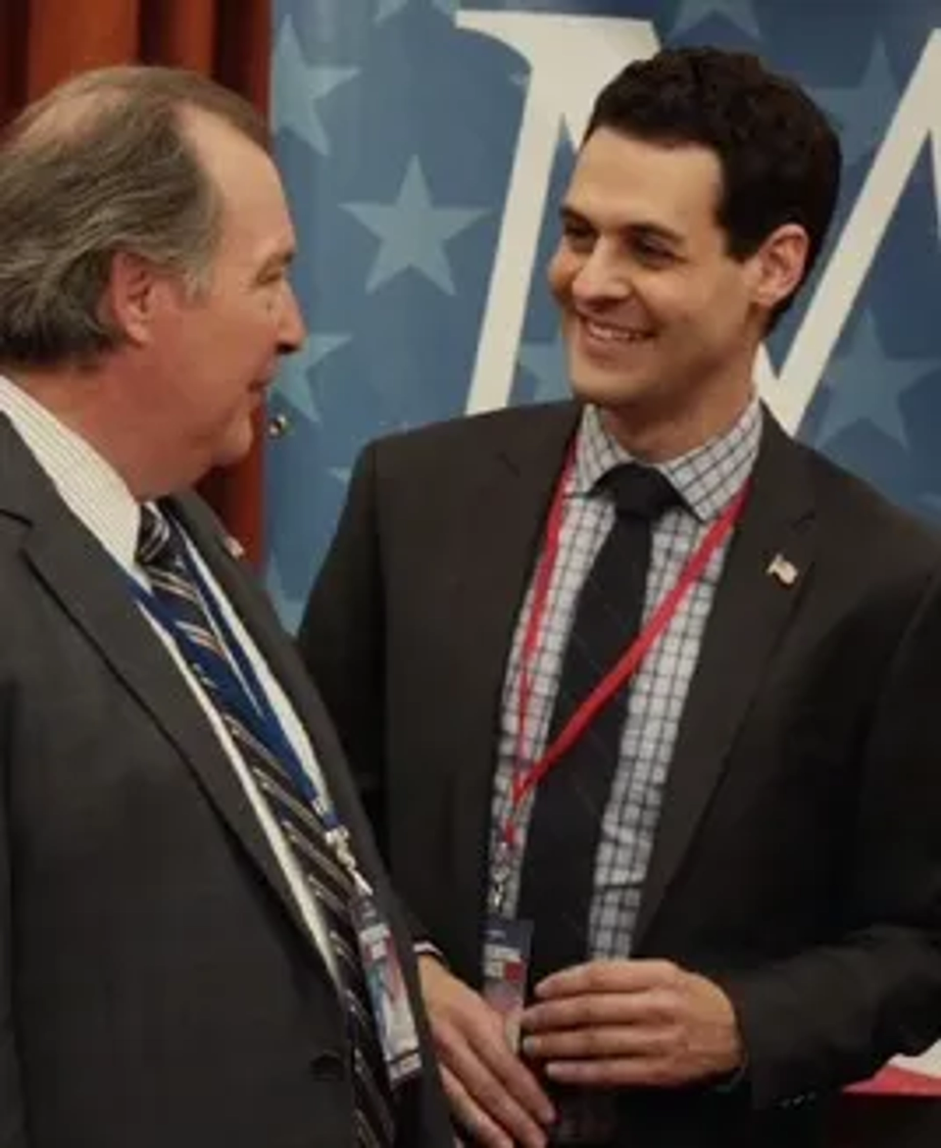 Still of Kevin Dunn and Andrew Leeds in Veep (2014)