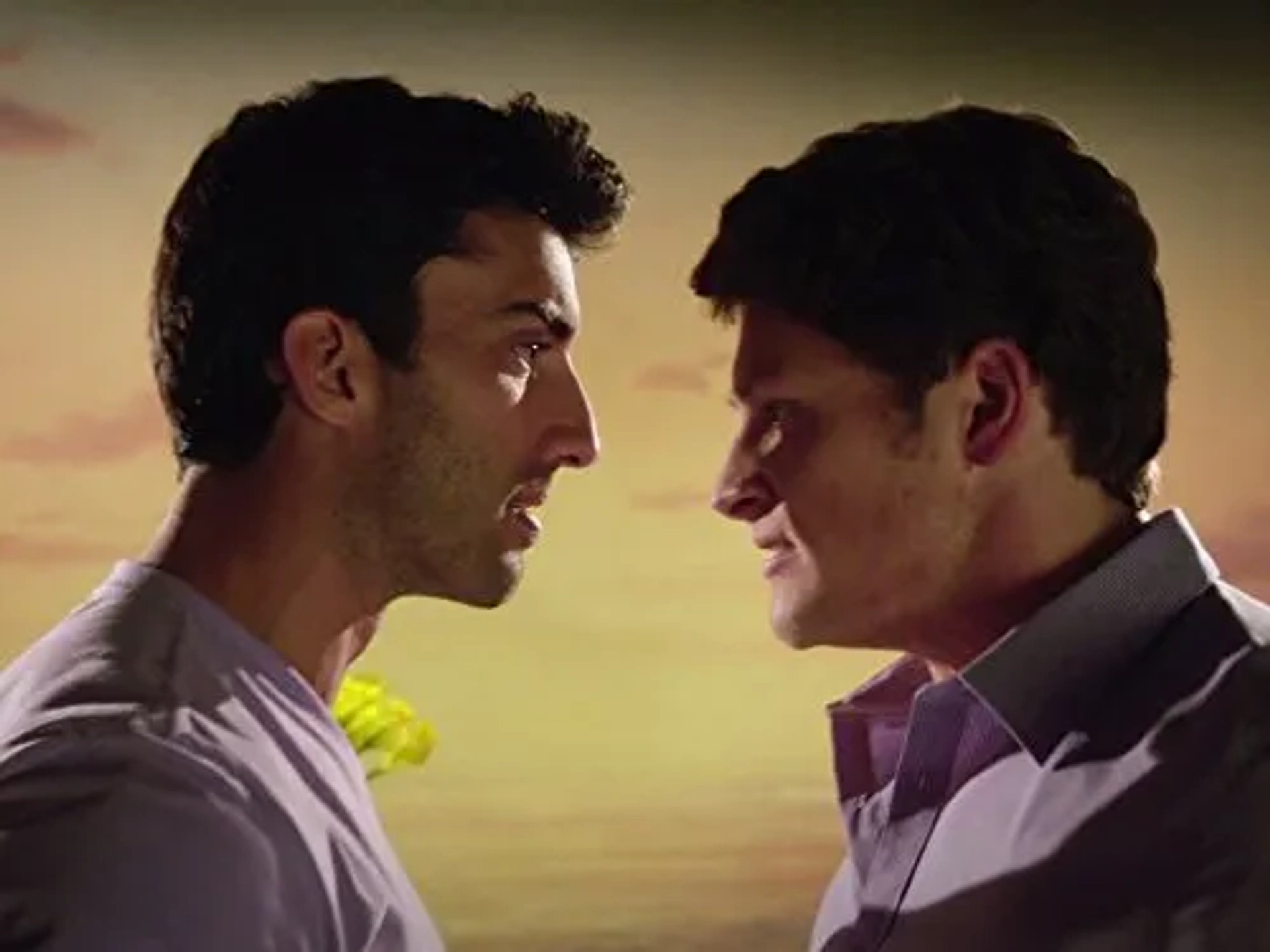 Justin Baldoni and Brett Dier in Jane the Virgin (2014)