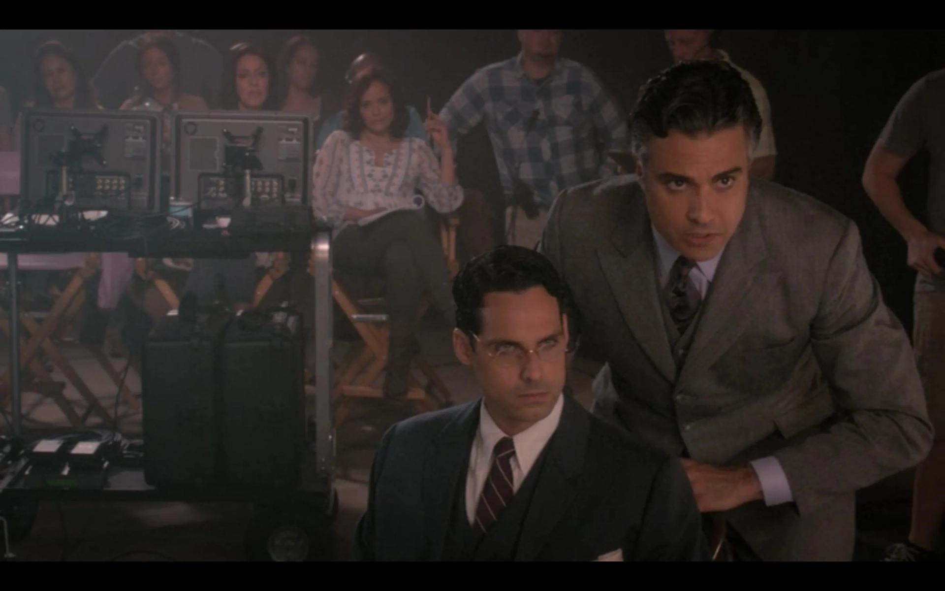 Jaime Camil and Rubén Guevara in Jane the Virgin (2014)