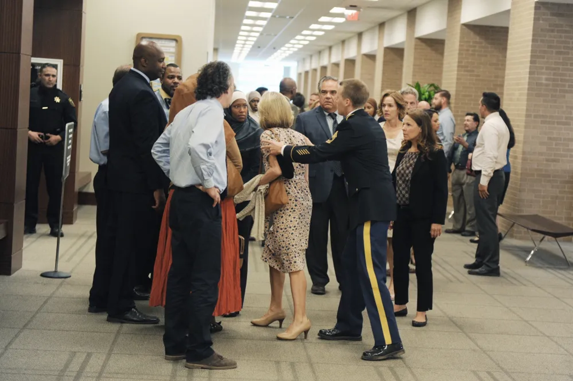 Timothy Hutton, Lili Taylor, Felicity Huffman, and David Hoflin in American Crime (2015)