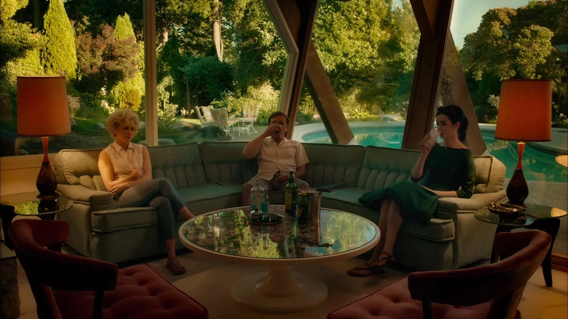 Amy Adams, Christoph Waltz, and Krysten Ritter in Big Eyes (2014)