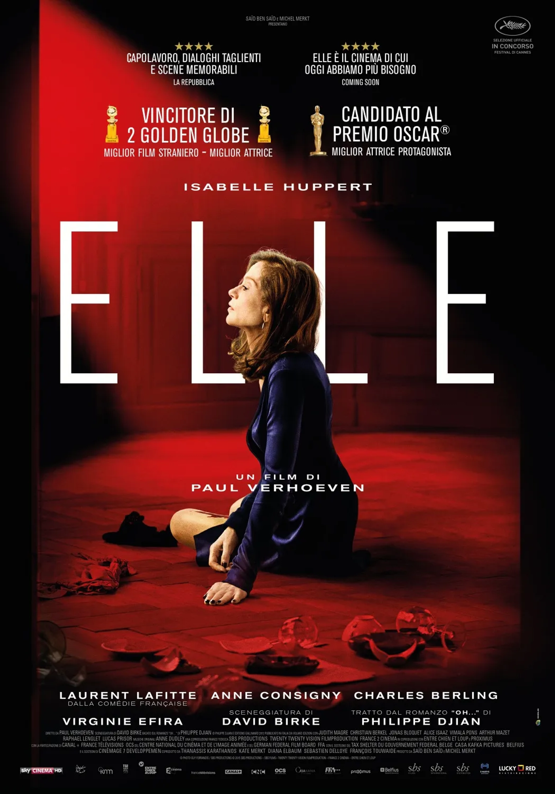 Isabelle Huppert in Elle (2016)