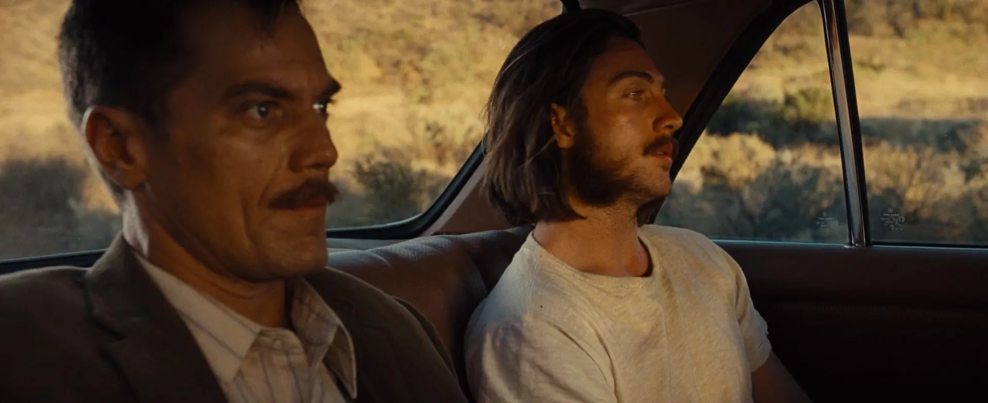 Michael Shannon and Aaron Taylor-Johnson in Nocturnal Animals (2016)