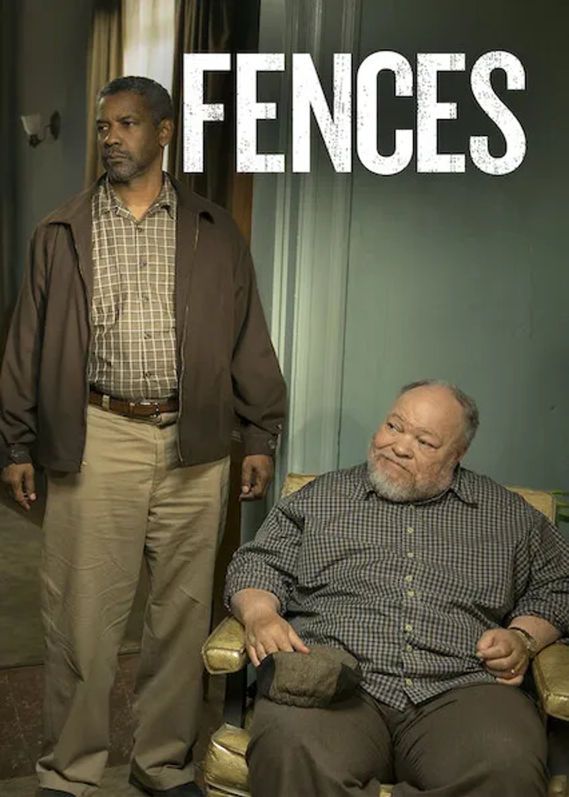 Denzel Washington and Stephen McKinley Henderson in Fences (2016)