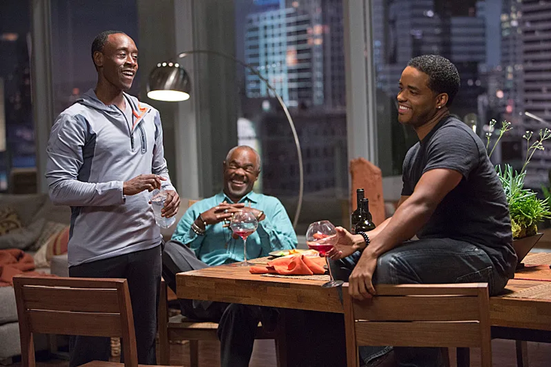 Don Cheadle, Larenz Tate, and Glynn Turman in House of Lies (2012)