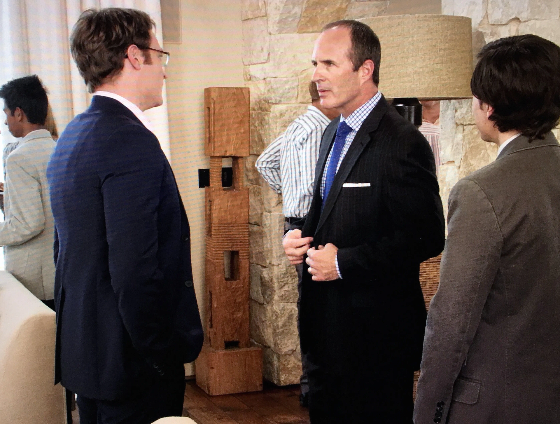 Still of Michael Rose, Josh Lawson and Josh Brener in House of Lies and Veritas