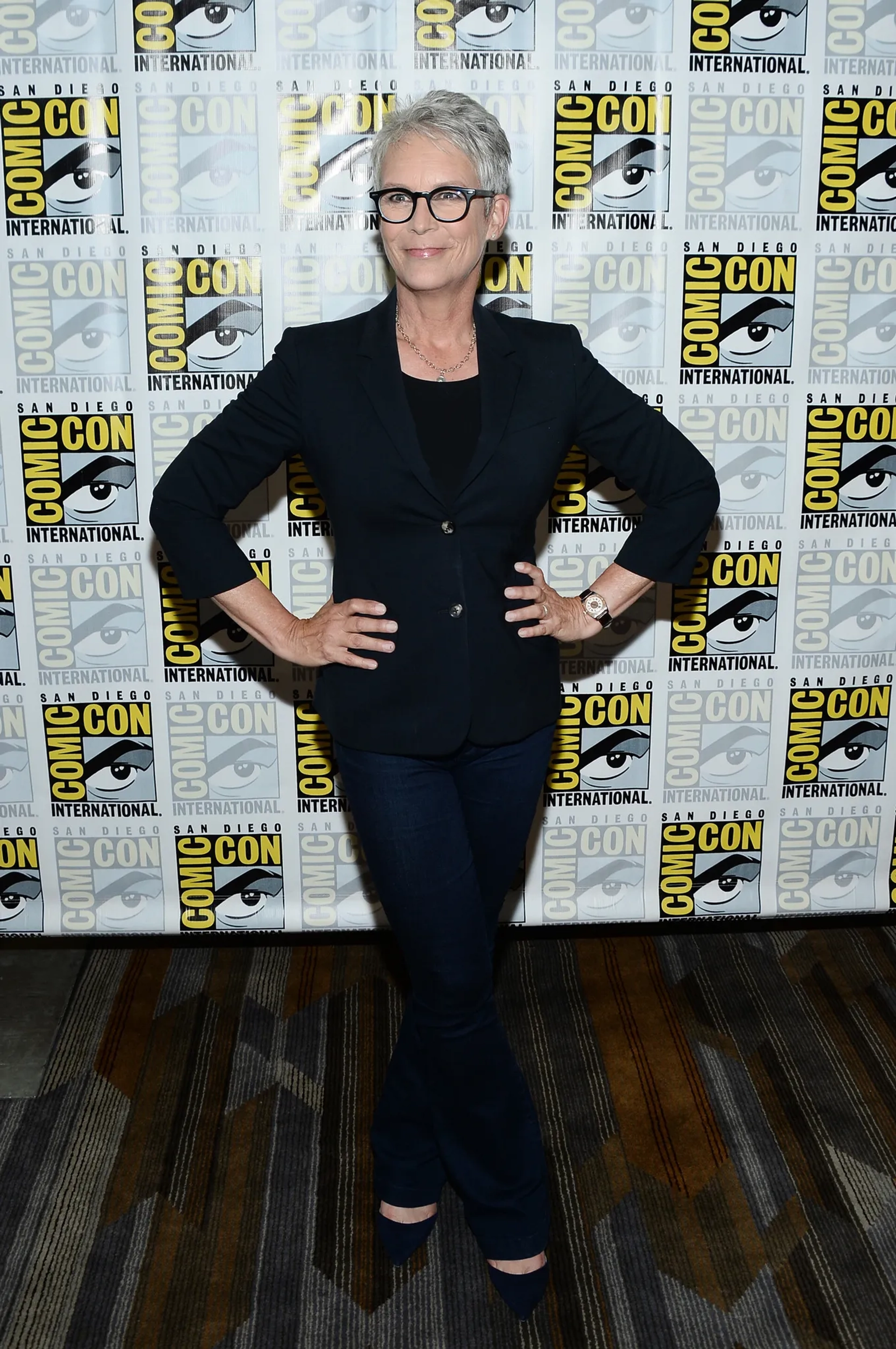 Jamie Lee Curtis at an event for Scream Queens (2015)