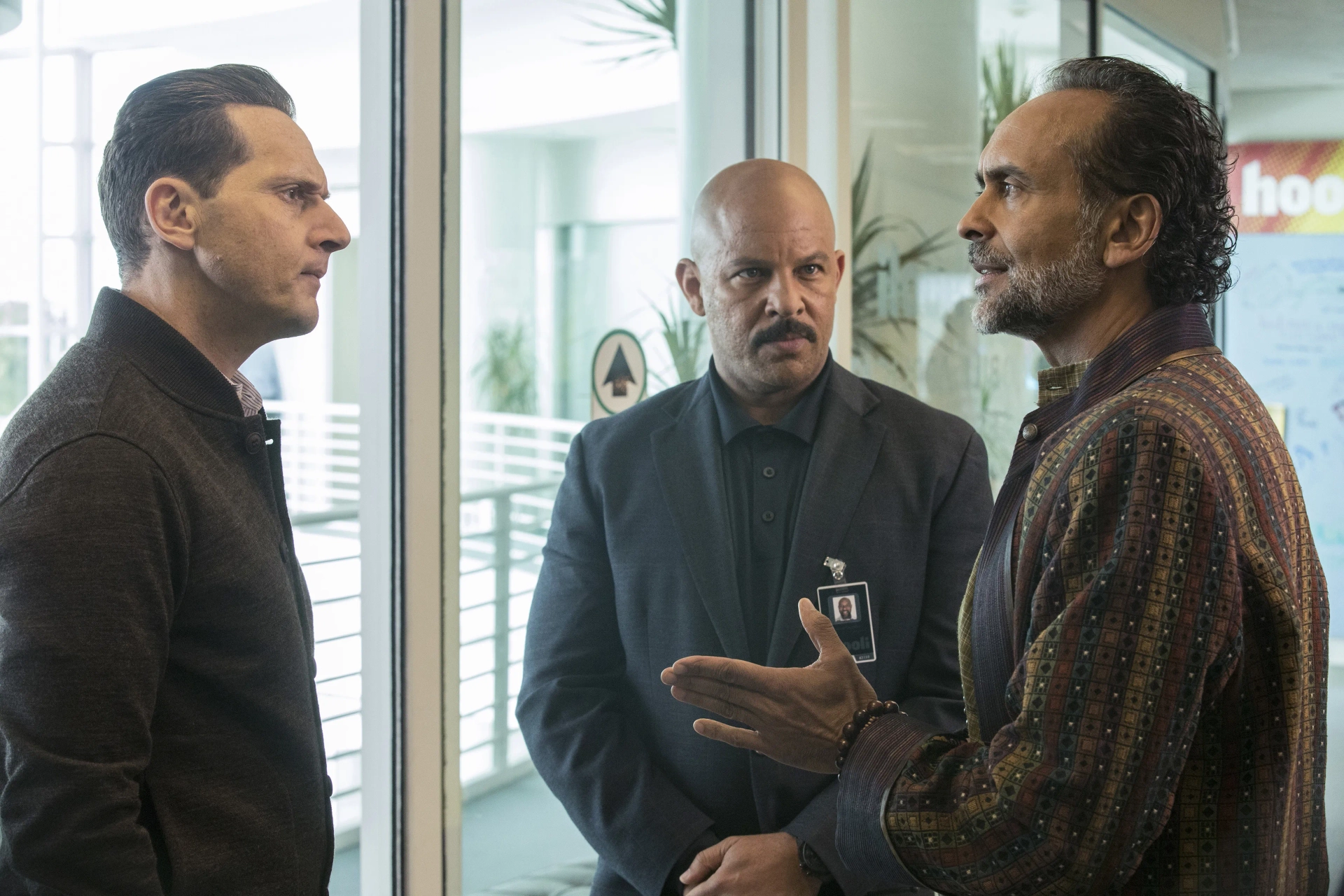 Matt Ross, Bernard White, and Chris Williams in Silicon Valley (2014)