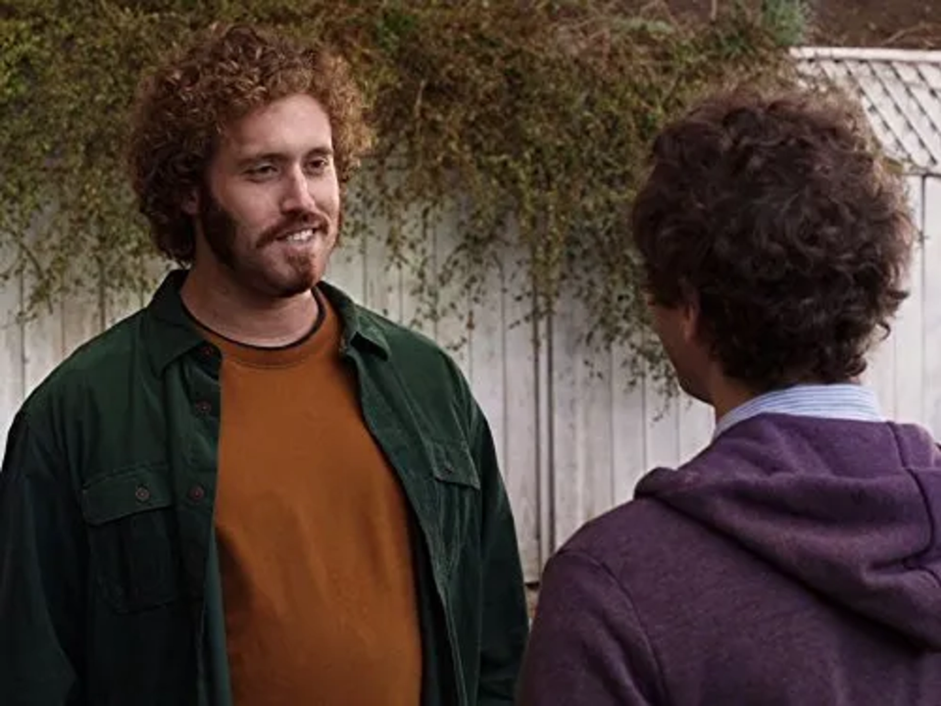 T.J. Miller and Thomas Middleditch in Silicon Valley (2014)