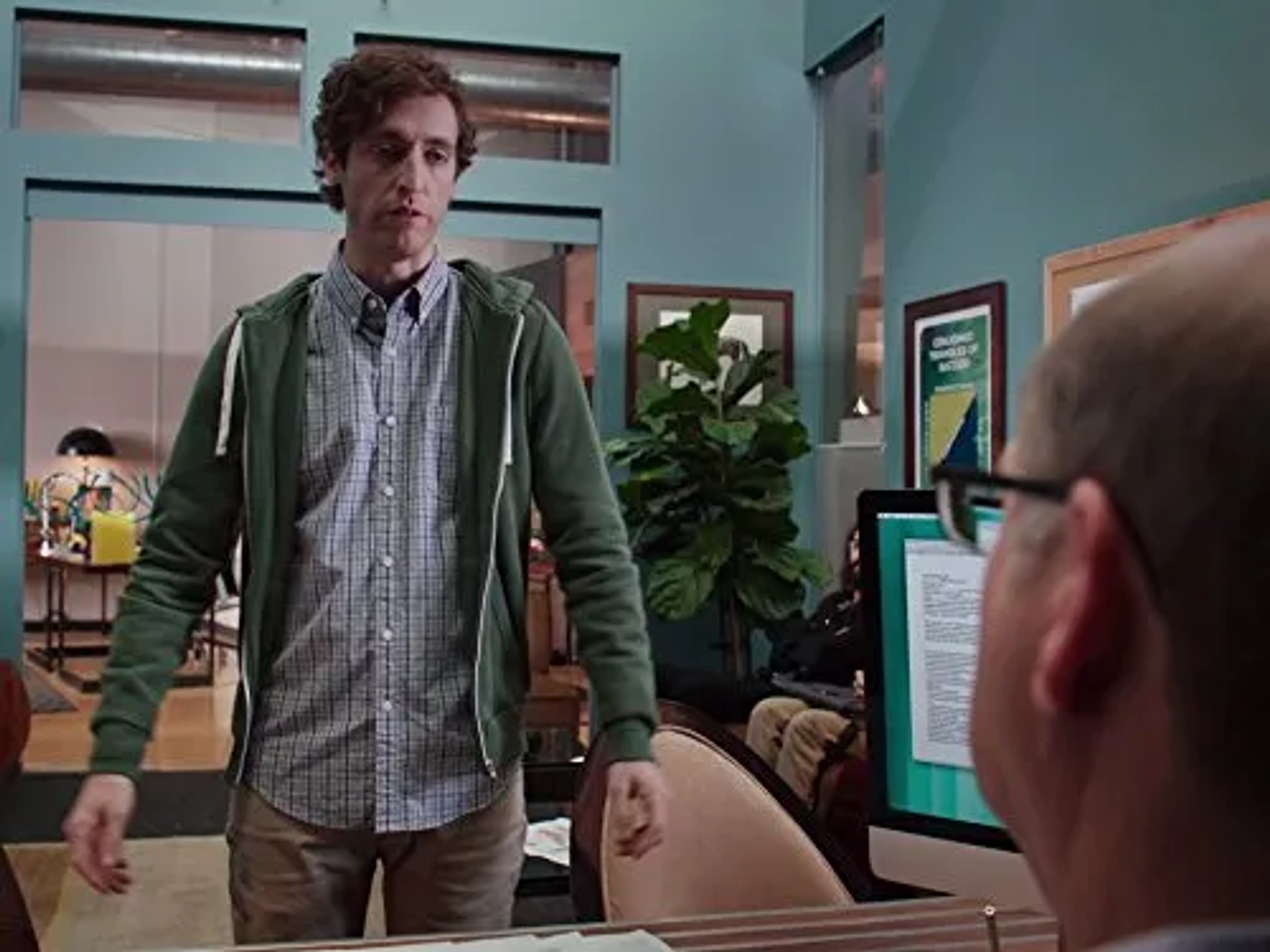 Stephen Tobolowsky and Thomas Middleditch in Silicon Valley (2014)