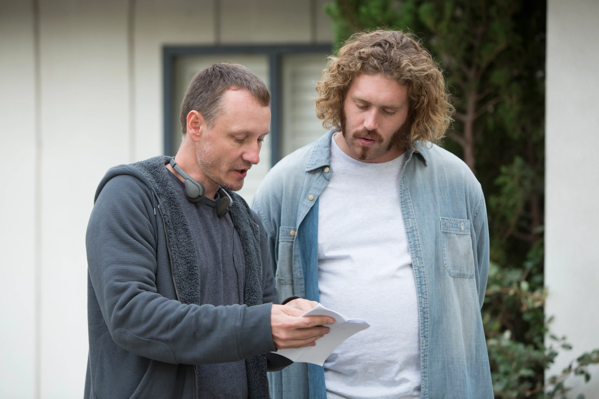 Alec Berg and T.J. Miller in Silicon Valley (2014)