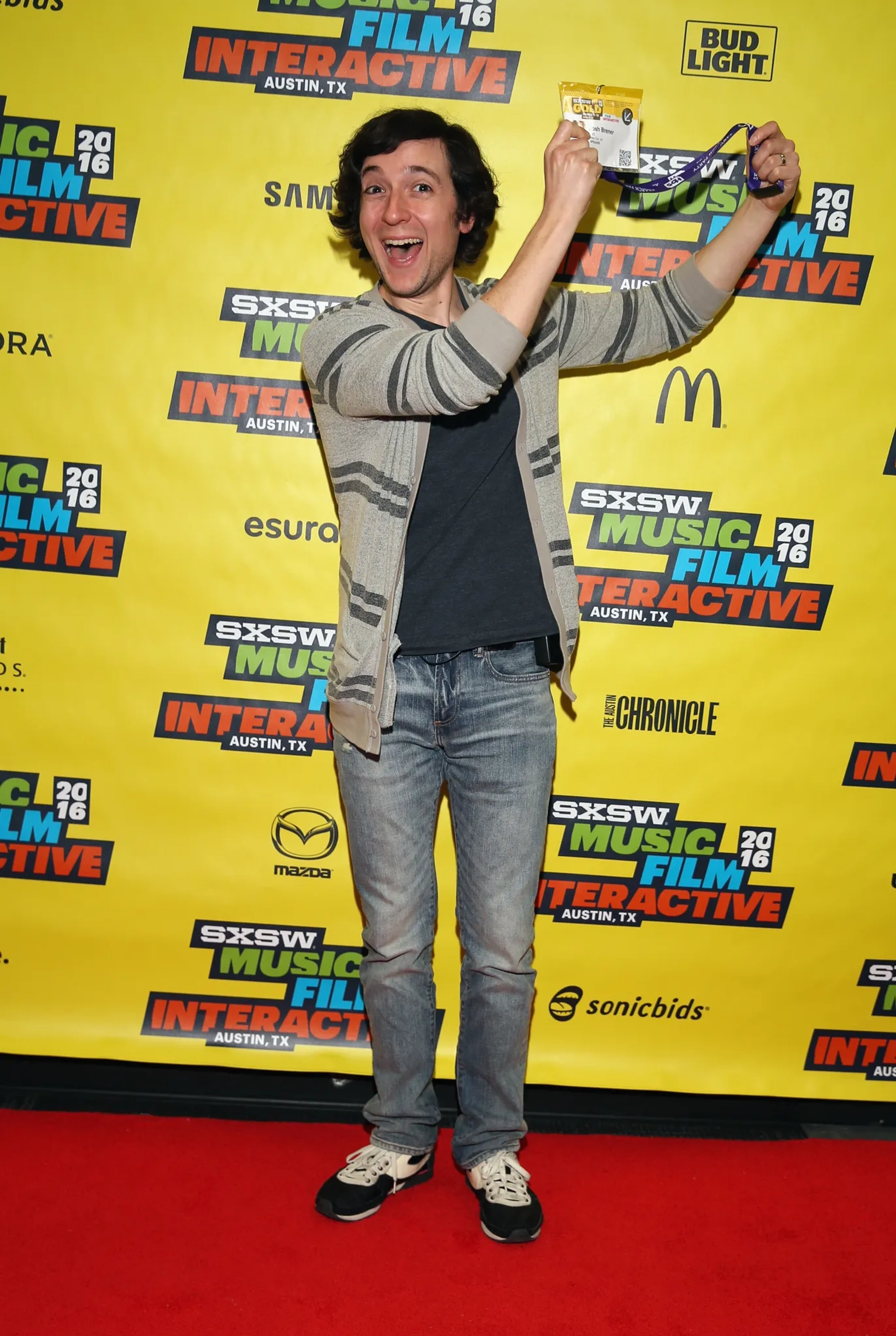 Josh Brener at an event for Silicon Valley (2014)